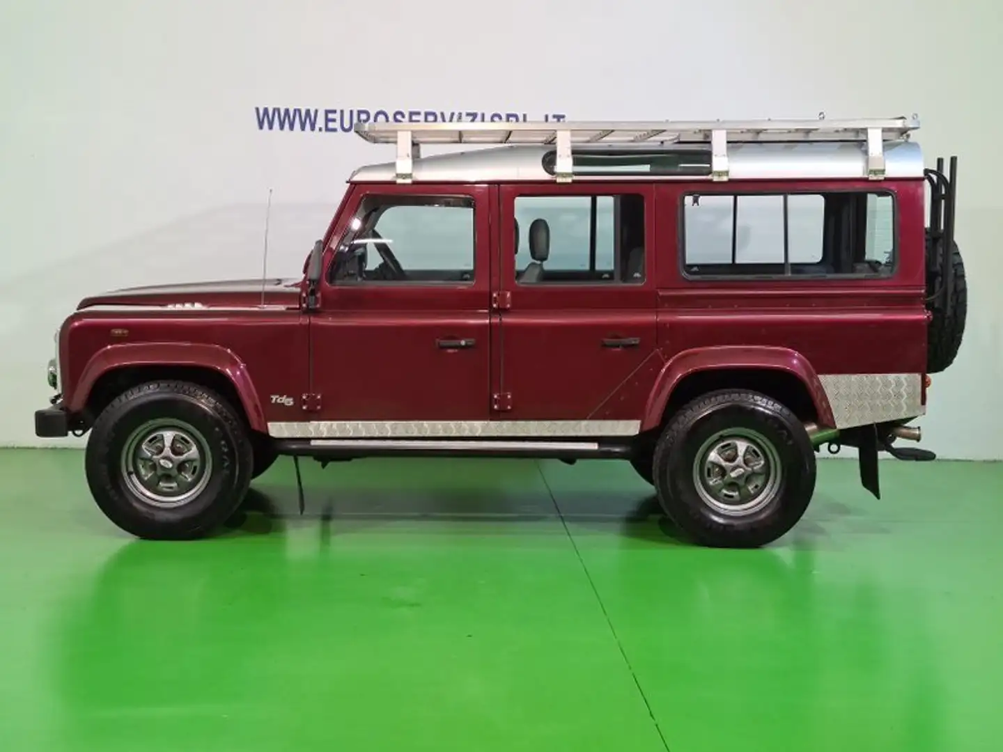 Land Rover Defender 110 2.5 td5 E motore rifatto Rosso - 2