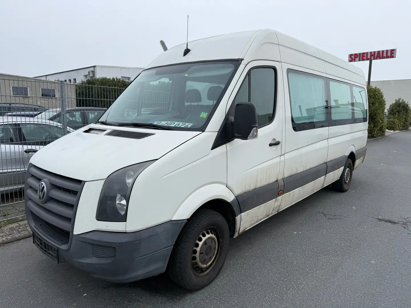 Volkswagen Crafter 35 lang L3H2 Hochdach 9 Sitzer Weiß - 2
