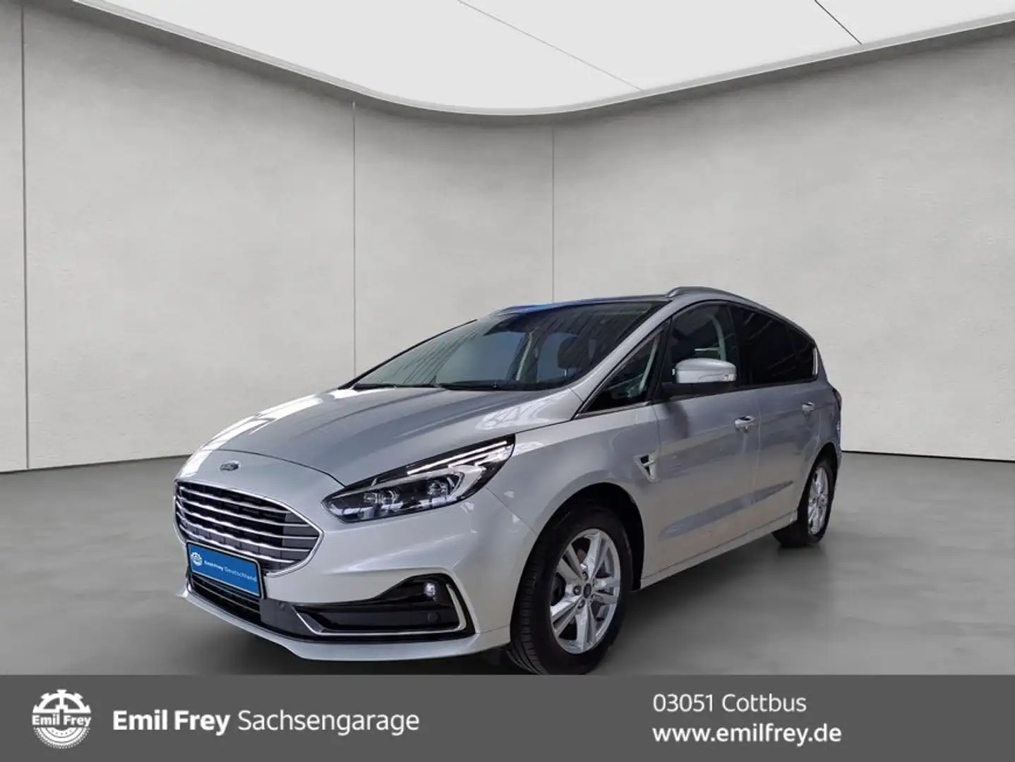 Ford S-Max 2.5 Duratec FHEV TITANIUM Navi*RFC* Parkass. Silber - 1
