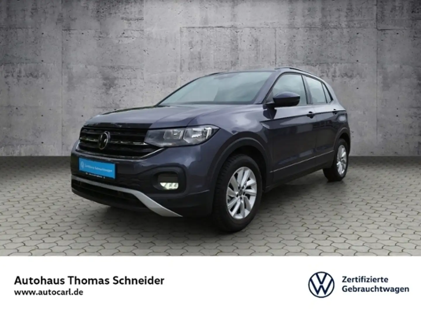 Volkswagen T-Cross Life 1.0 TSI NAV/ACC/2-Zonen/SHZ KLIMA NAVI ALU Gris - 1