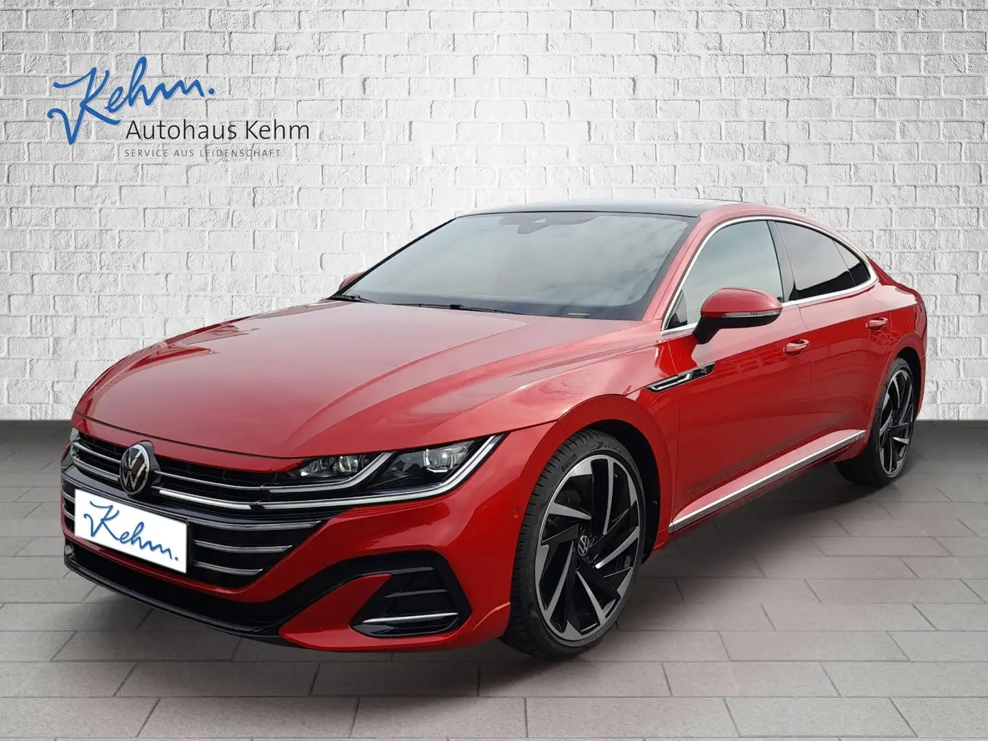 Volkswagen Arteon R-Line 2,0 TDI DSG 4MOTION|LEDER|PANO|EASYOPEN Rouge - 1