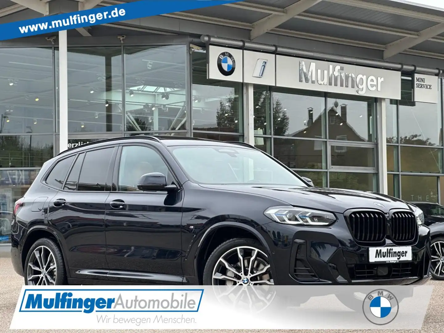BMW X3 0i M Sport HUD ACC Laser Pano.Standh.AHK 20 Schwarz - 1