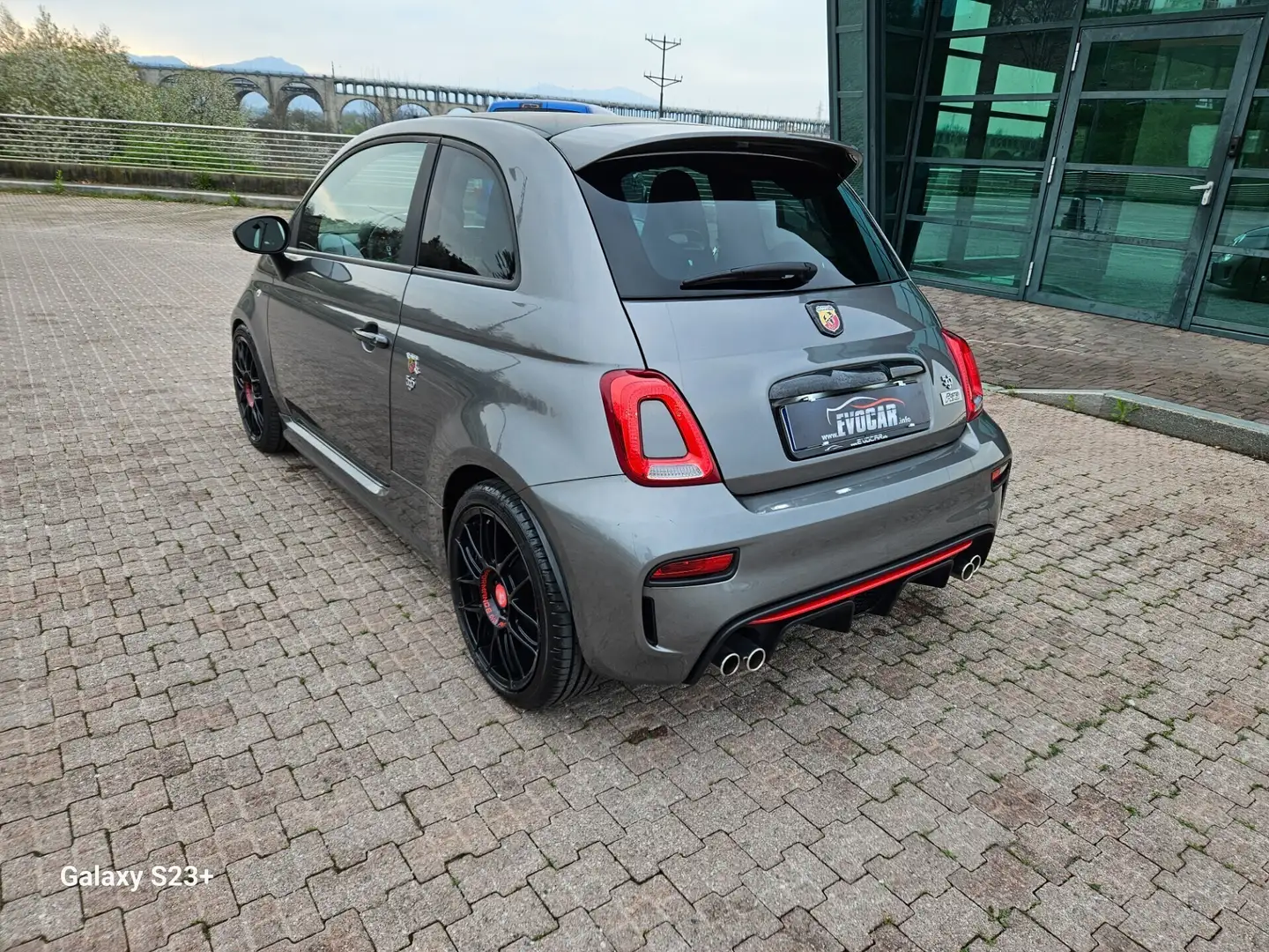 Abarth 595 Abarth 595 cv160 Pista Valutiamo usato/scambio/nol Gris - 2