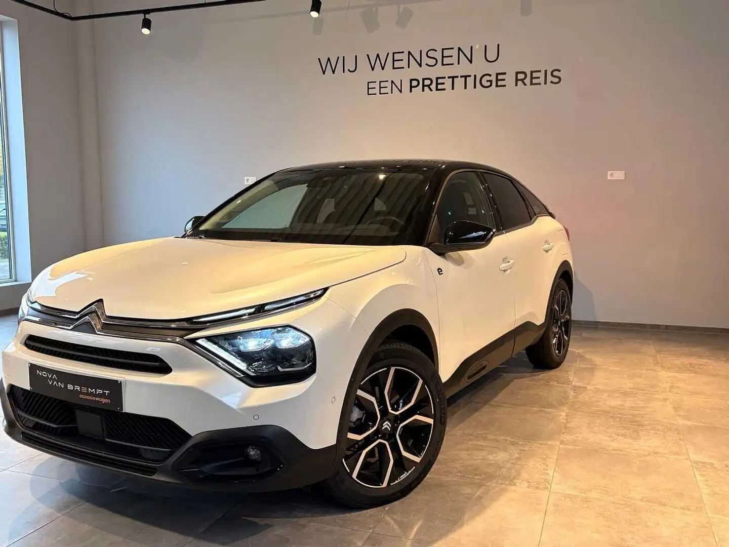 Citroen E-C4 Electric 50 kWh SHINE PACK 136 PK Blanc - 1