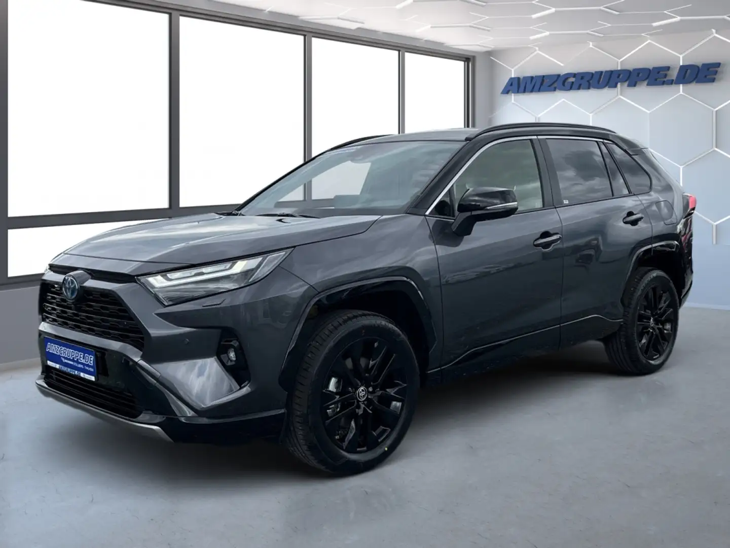 Toyota RAV 4 Hybrid 2Tone+Leder+el.Heckklappe Grau - 2