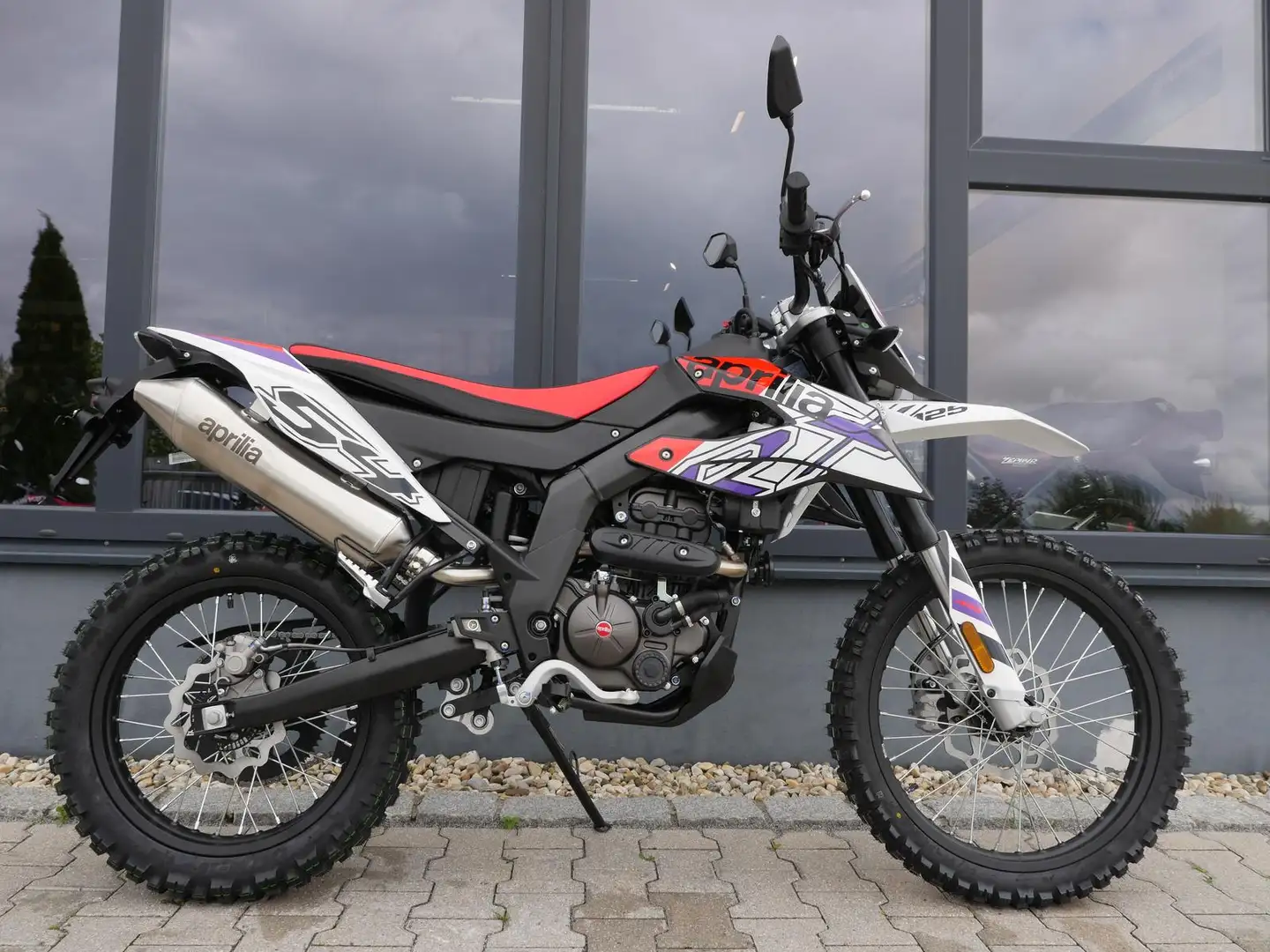 Aprilia RX 125 - Tageszulassung 12-2024 - Weiß - 0km - 1