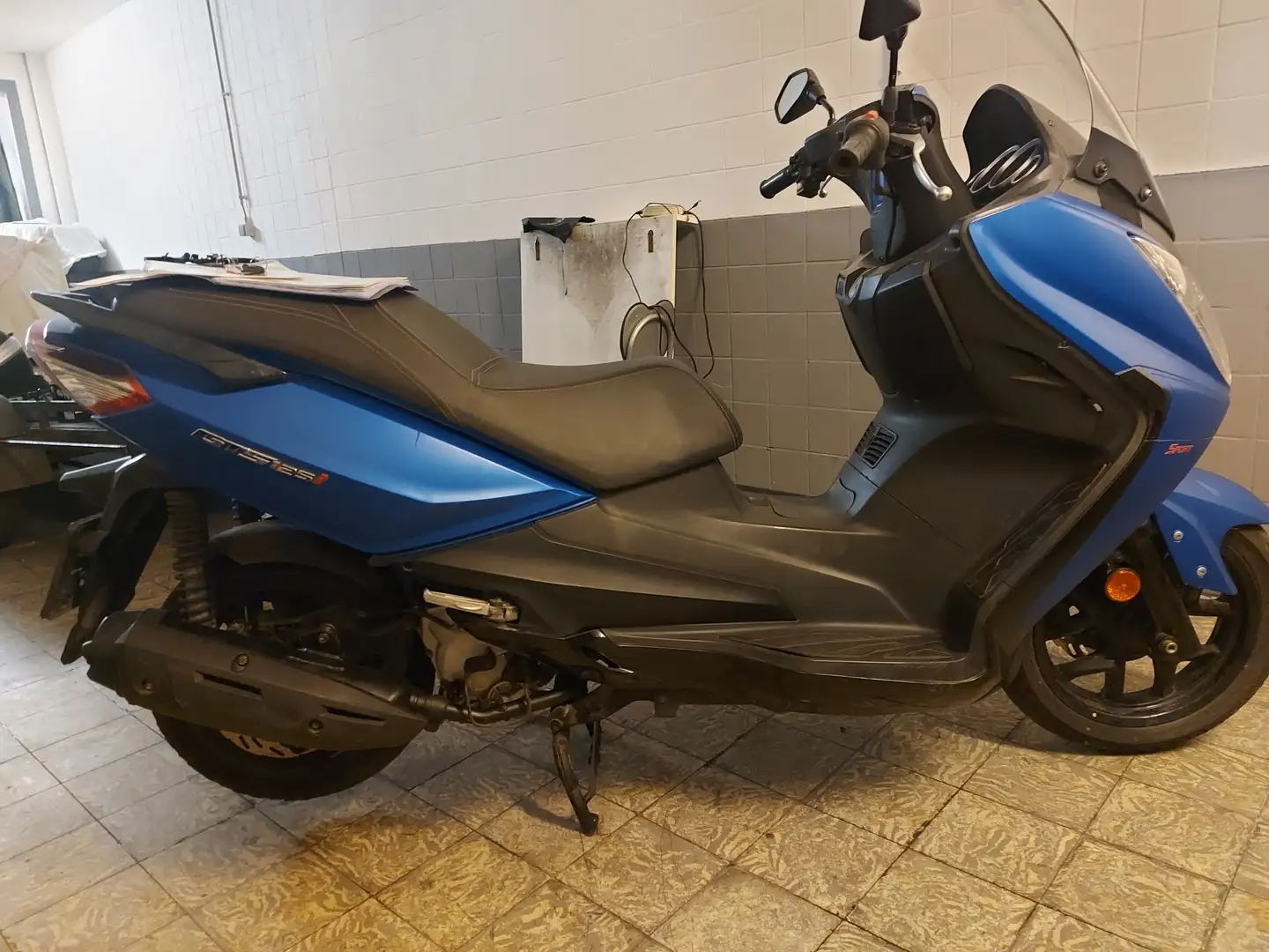 SYM GTS 125 (joymax) Bleu - 1
