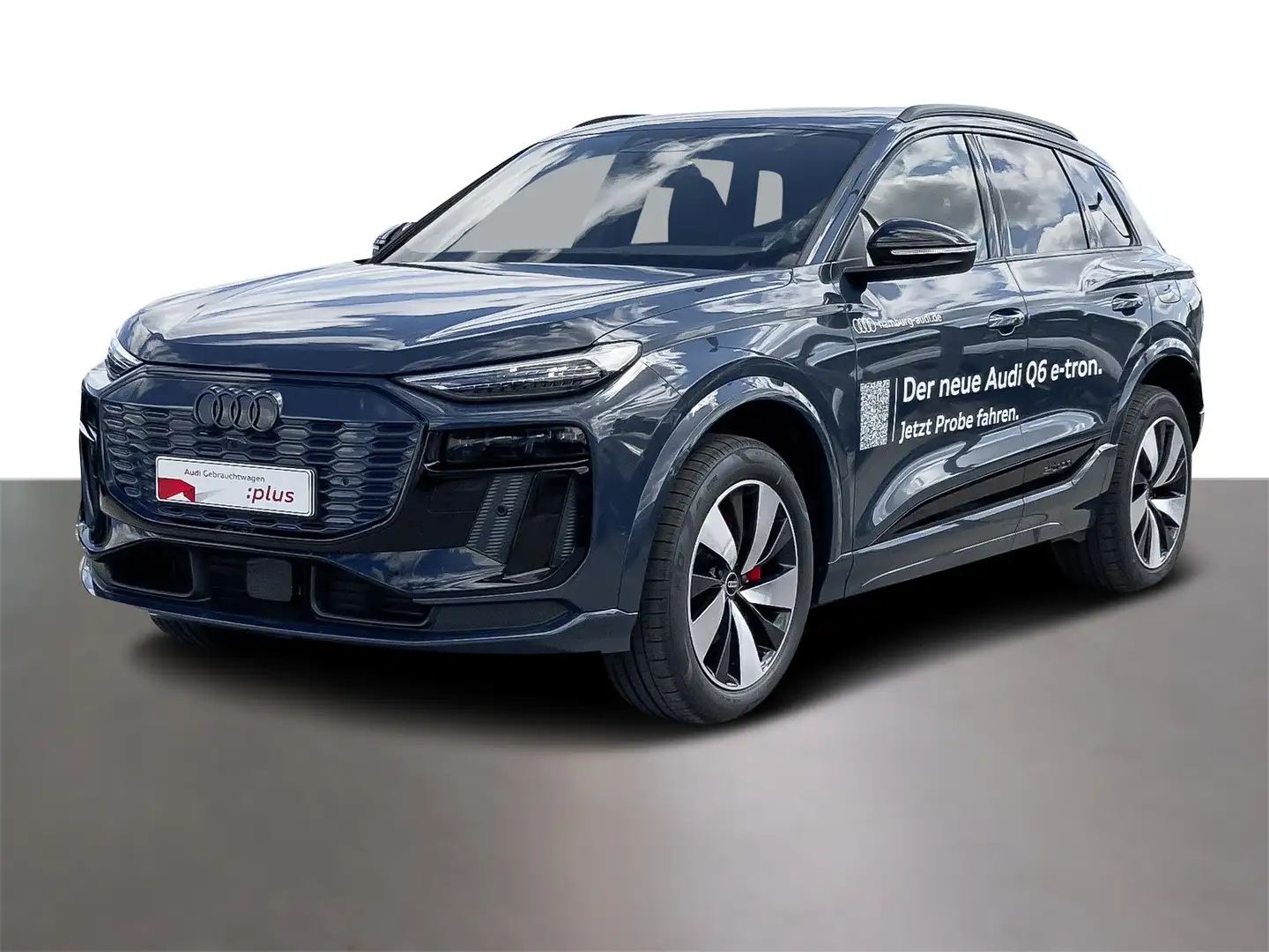Audi Sonstige Q6 e-tron quattro 285 kW S line Matrix Panorama Blau - 2
