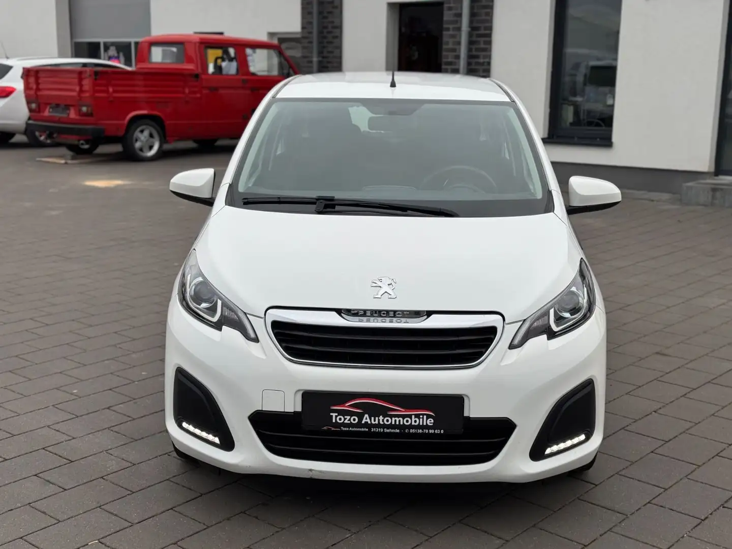 Peugeot 108 Active*KLIMA*BLUETOOTH*SCHECKHEFT* Blanc - 2