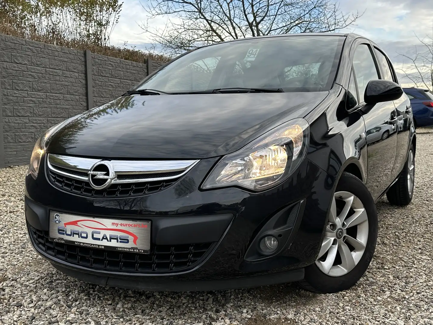 Opel Corsa 1.3 CDTI Cosmo CUIR/GPS/CRUISE/CLIM/JANTES Zwart - 1