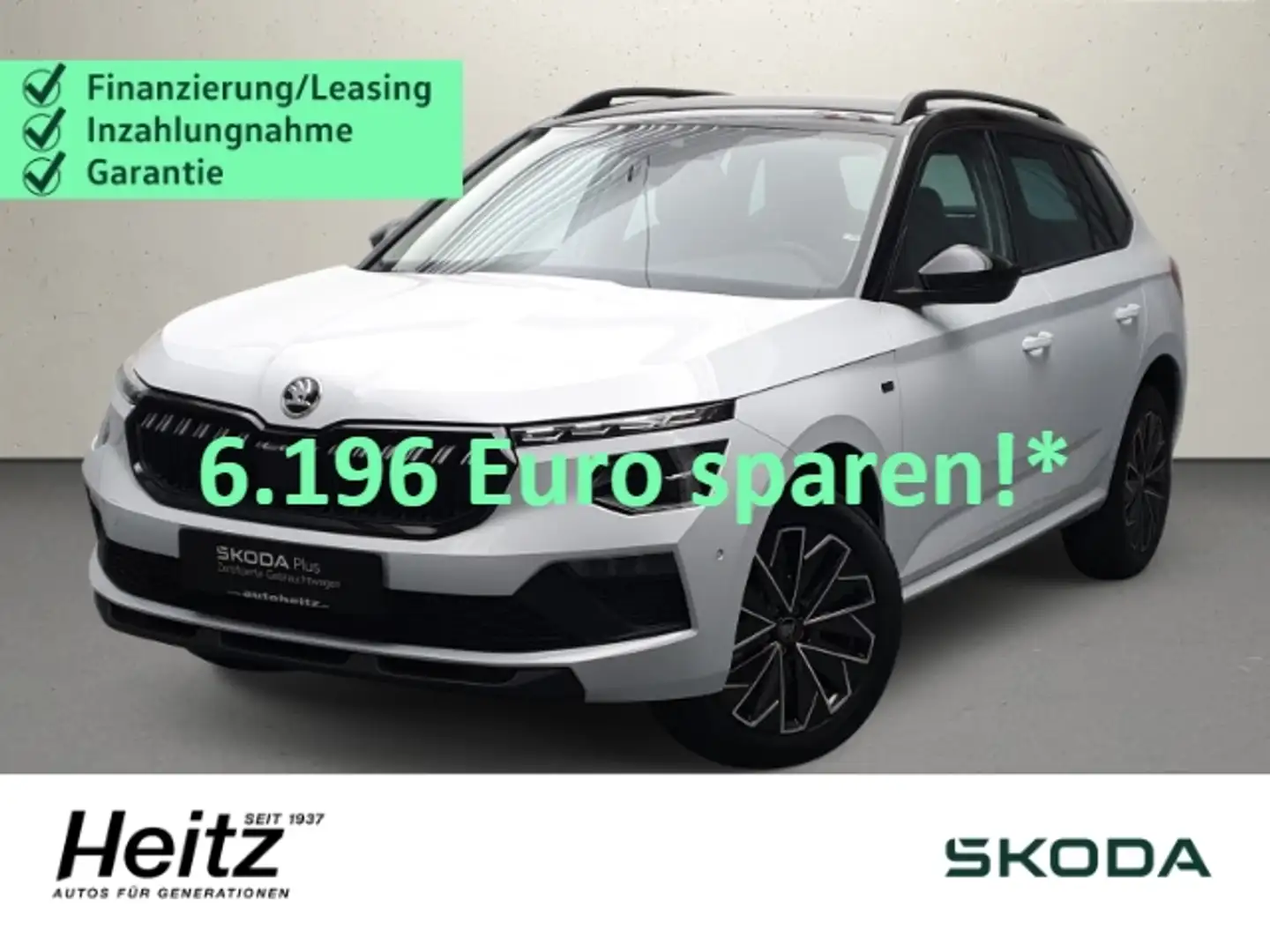 Skoda Kamiq TSI DSG Selection AHK LED ACC SmartLink Blanco - 1