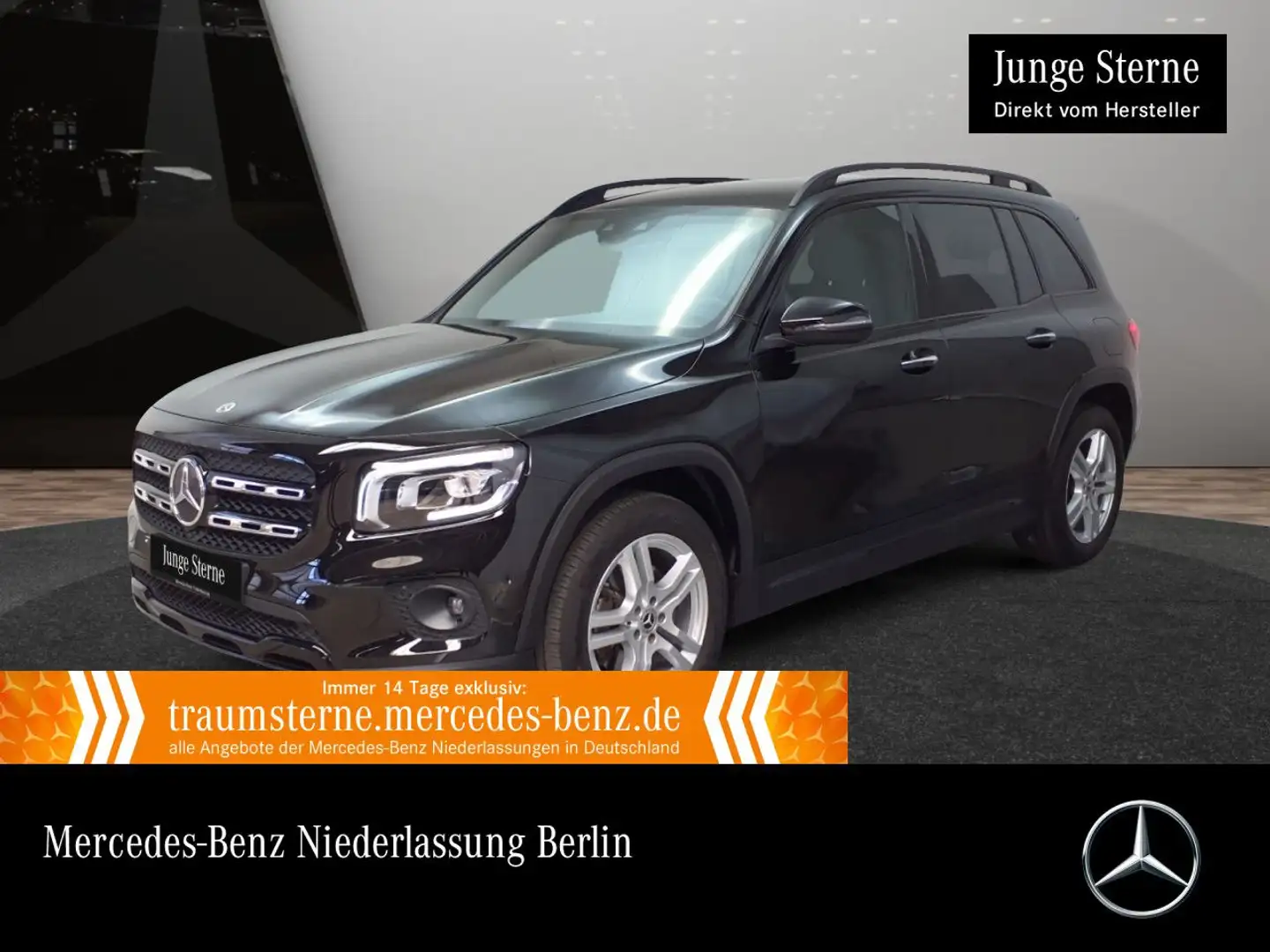 Mercedes-Benz GLB 220 d 4M PROGRESSIVE+NIGHT+LED+KAMERA+KEYLESS Schwarz - 1