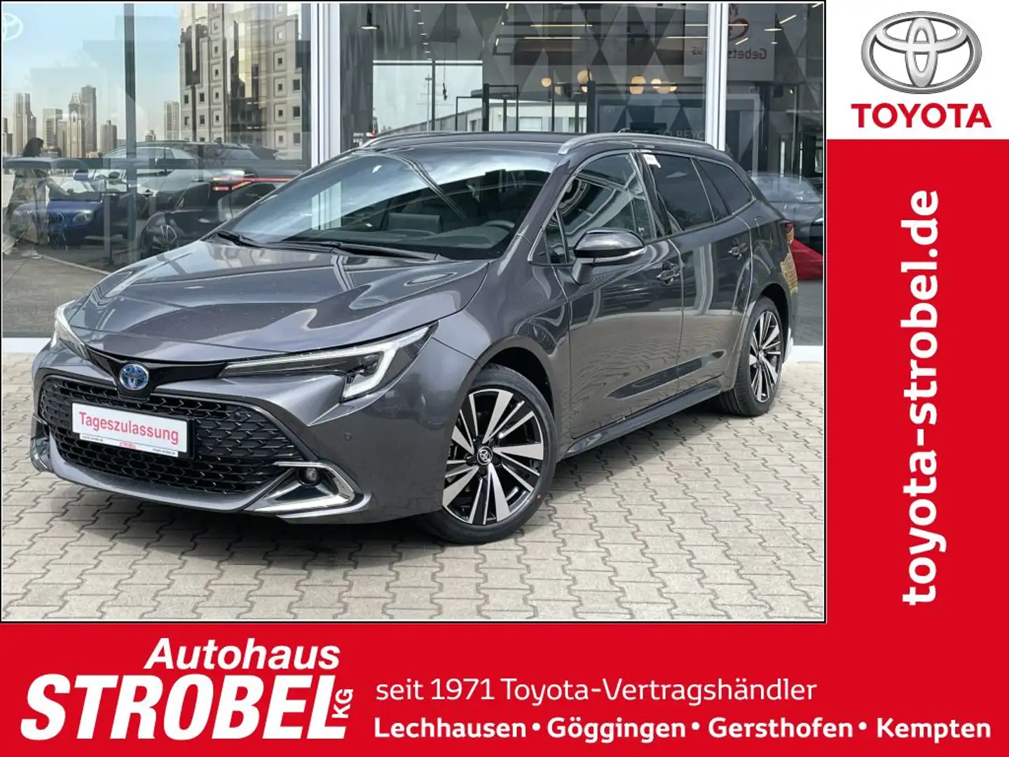 Toyota Corolla 1.8 Hybrid Touring Sports Teamplayer Grigio - 1