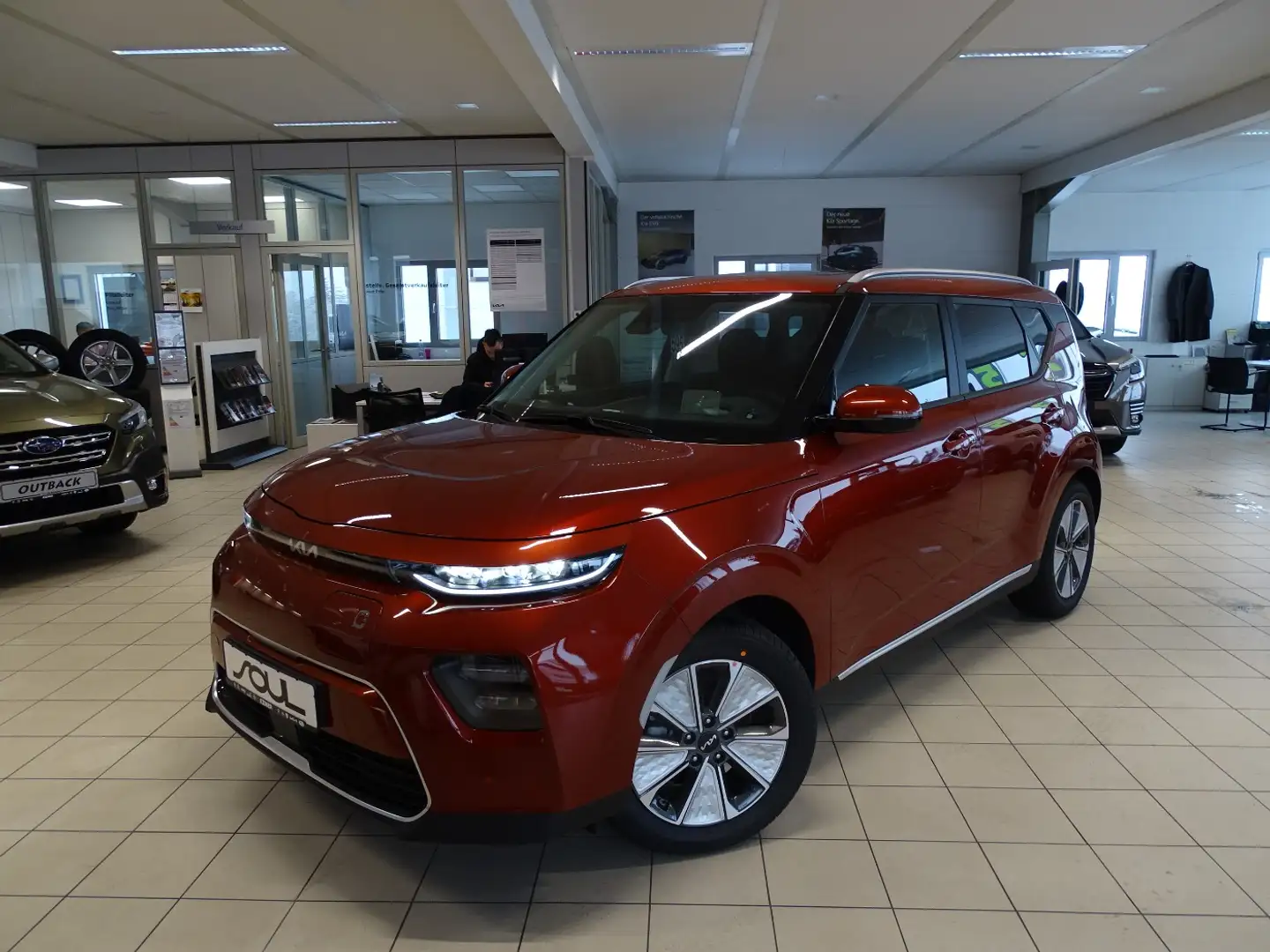 Kia Soul e- Inspiration Lederausstattung, Glasdach Arancione - 2