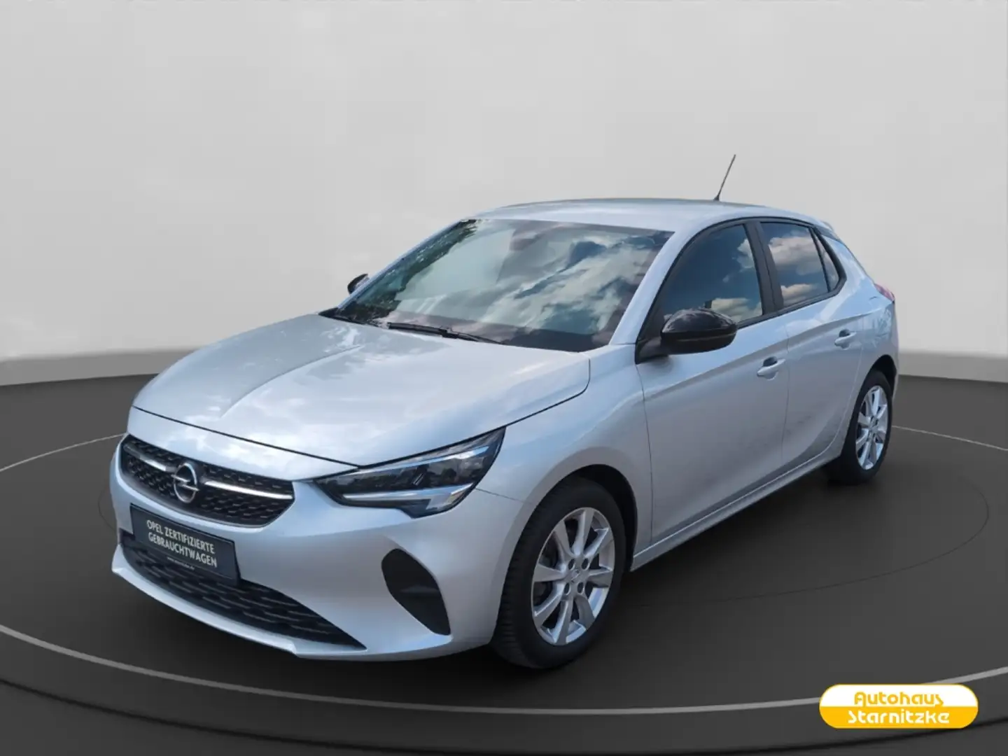 Opel Corsa EDITION TURBO 74 kW +NAVI +R-KAMERA+LED+SHZ+ Argent - 1