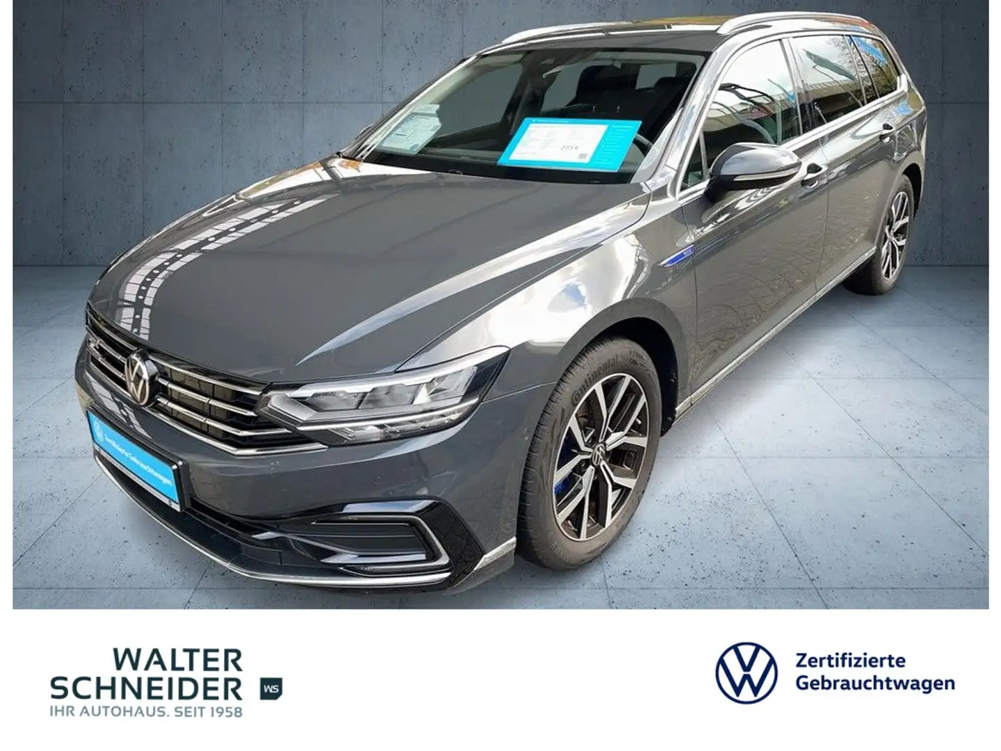 Volkswagen Passat Variant 1.4 TSI DSG GTE Navi LED ACC SHZ Grau - 1