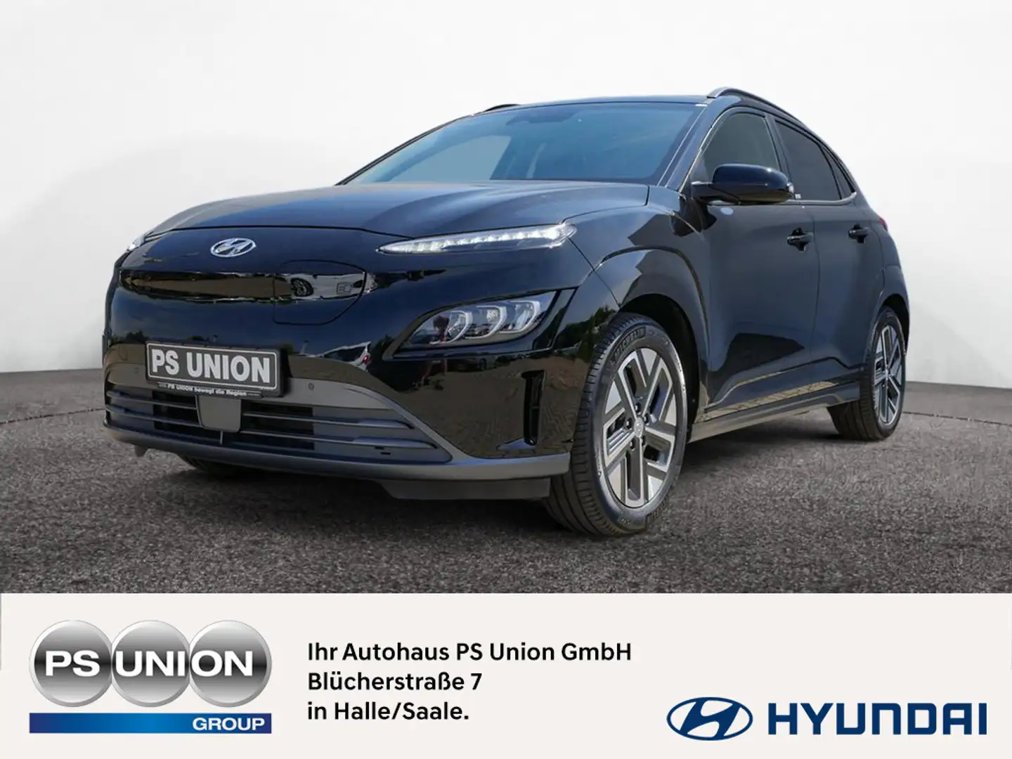 Hyundai KONA Trend Elektro 2WD *8fach bereift* ACC Schwarz - 1