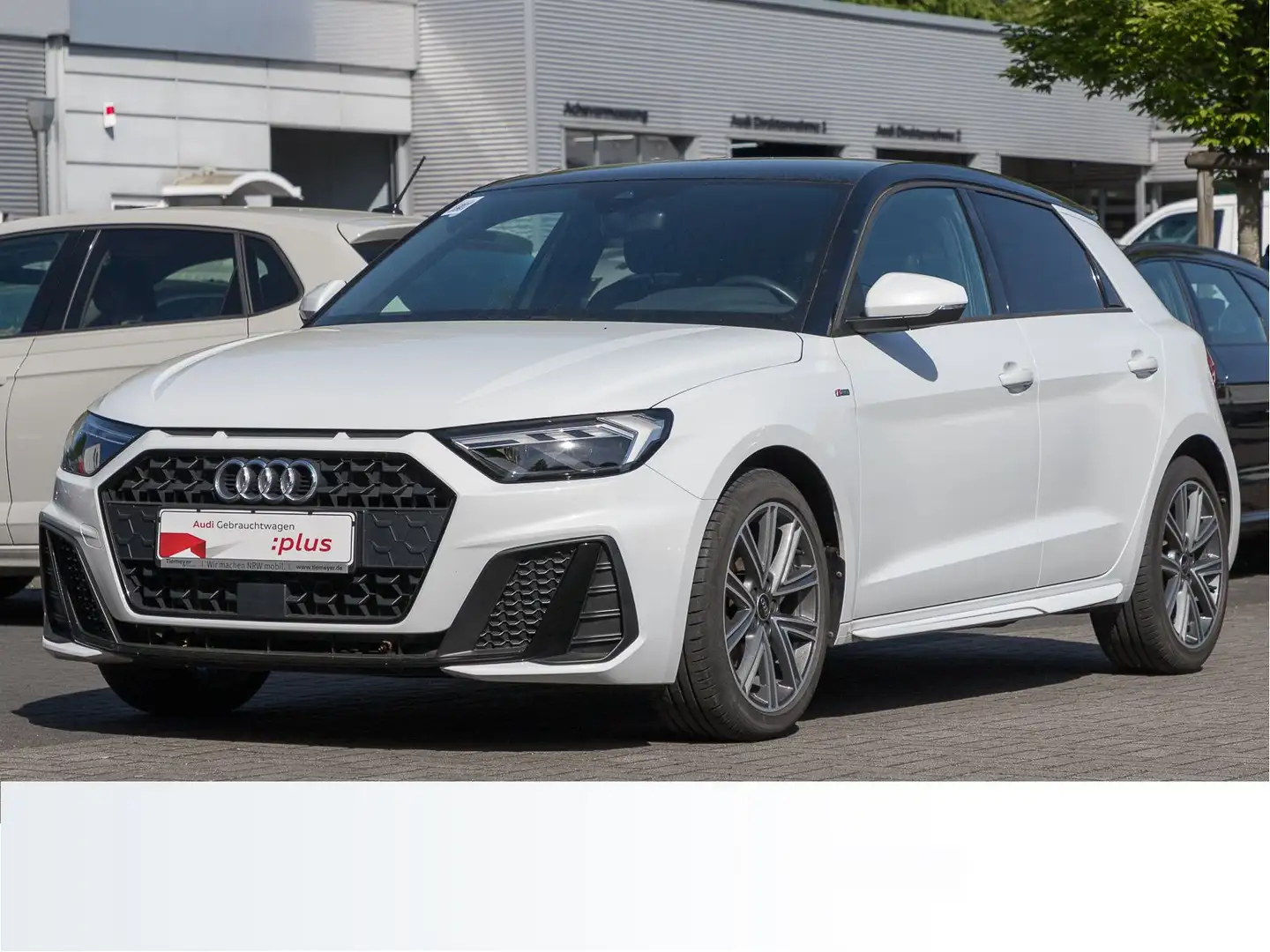Audi A1 30 TFSI 2x S LINE VIRTUAL PRIVACY L Weiß - 2