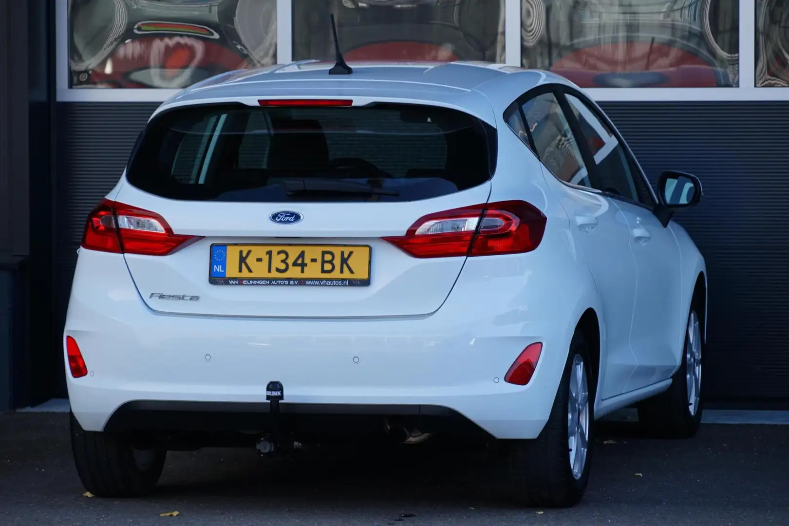 Ford Fiesta 1.0 EcoBoost Titanium, trekh. stoel + stuurverw. Blanc - 2