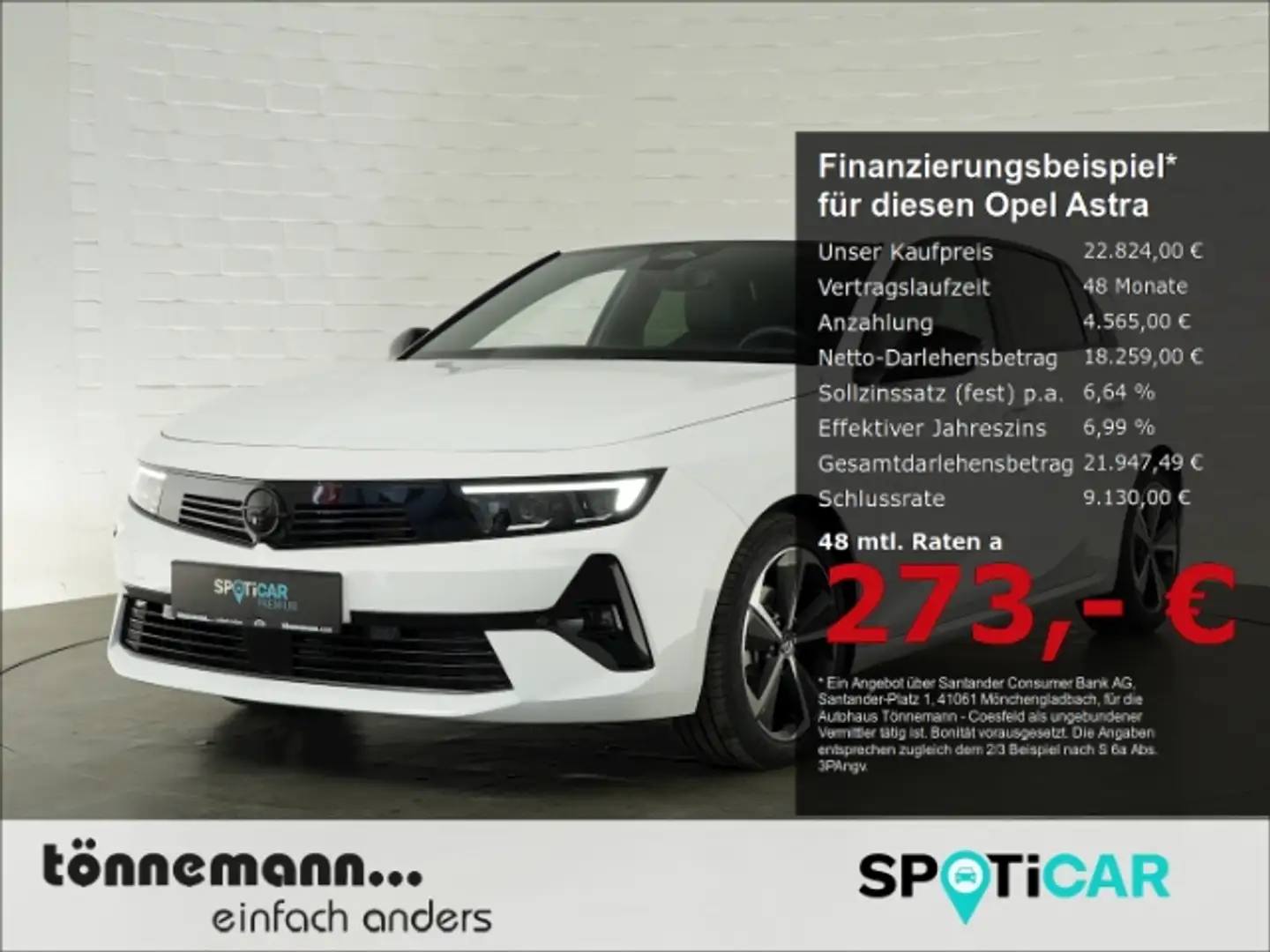 Opel Astra L LIM GS AT+LED+NAVI+360 GRAD KAMERA+SITZ-/LENKRAD Blanc - 1