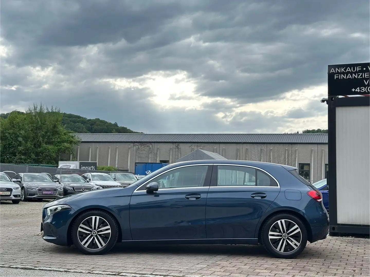 Mercedes-Benz A 180 d 2,0 CDI Progressive Aut Finanzierung möglich Azul - 2