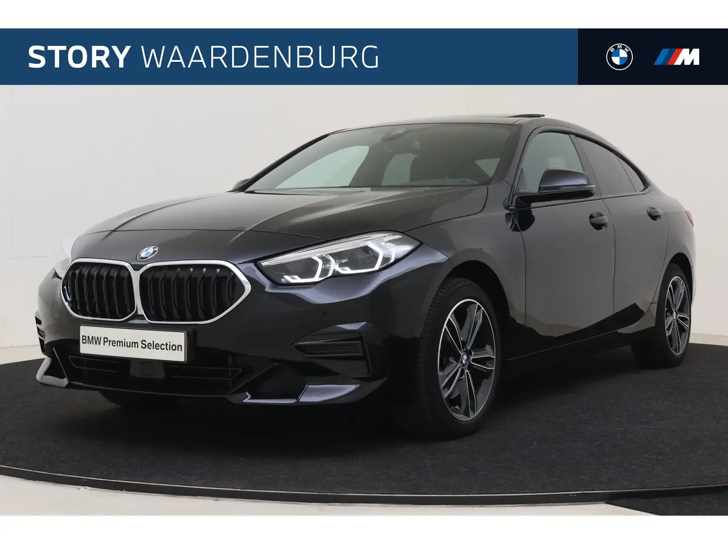 BMW 218 2 Serie Gran Coupé 218i High Executive Sport Line Zwart - 1