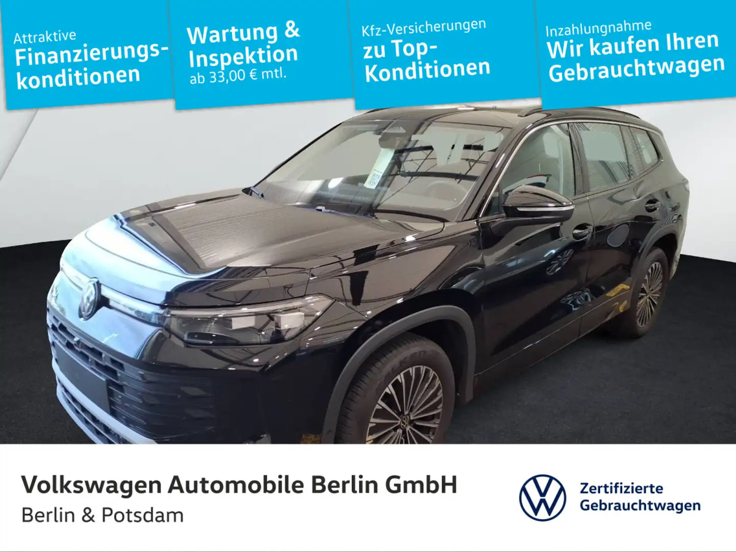 Volkswagen Tayron 2.0TDI DSG 4x4 NAVI AHK 7-Sitze MATRIX-LE Schwarz - 1