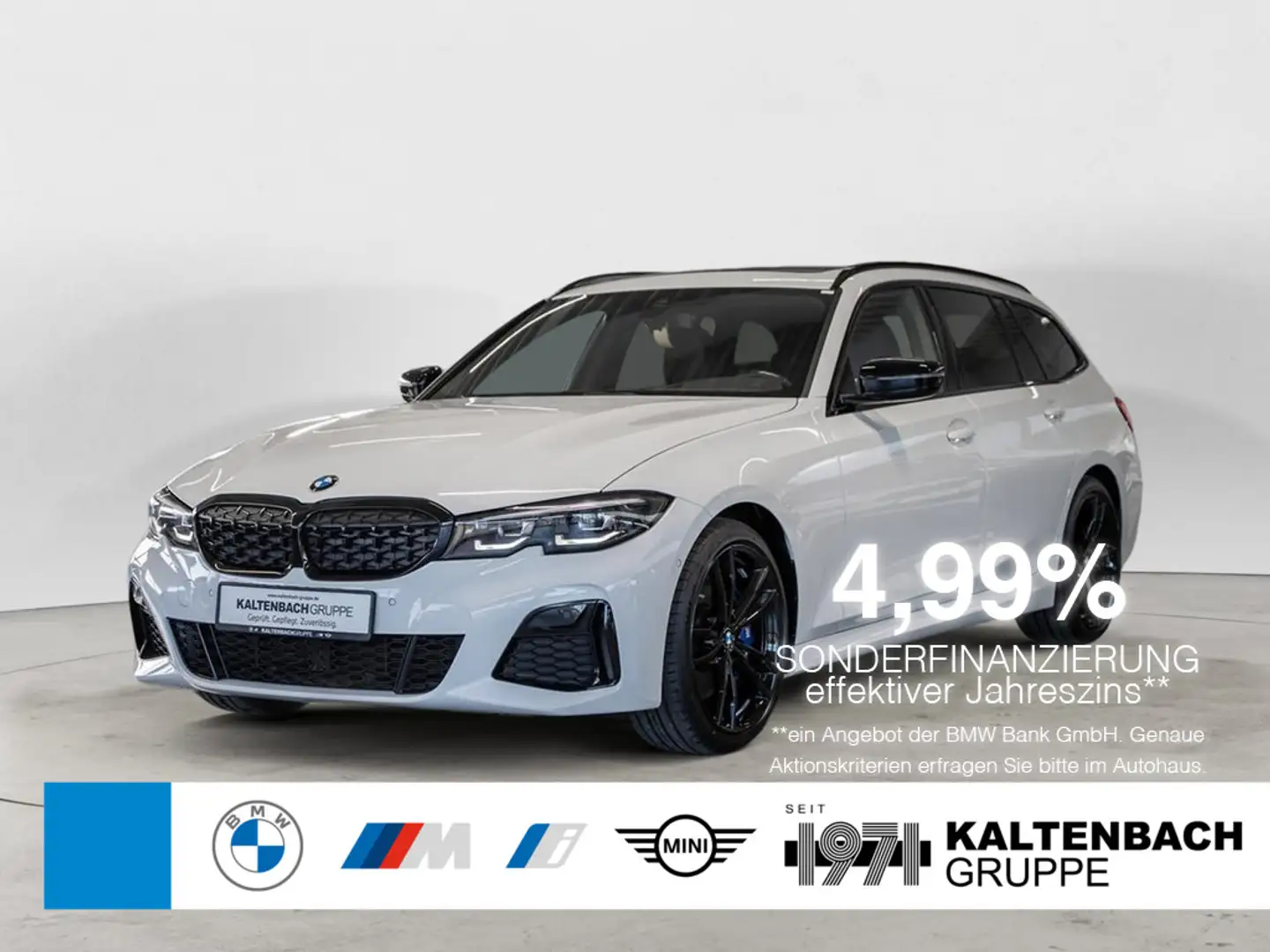BMW 340 xDrive Touring LEDER NAVI HUD PANORAMADACH M Weiß - 1