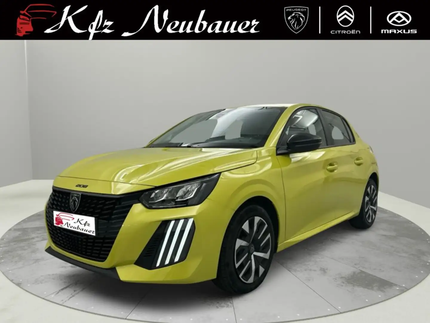 Peugeot 208 PureTech 100 S&S Gelb - 1