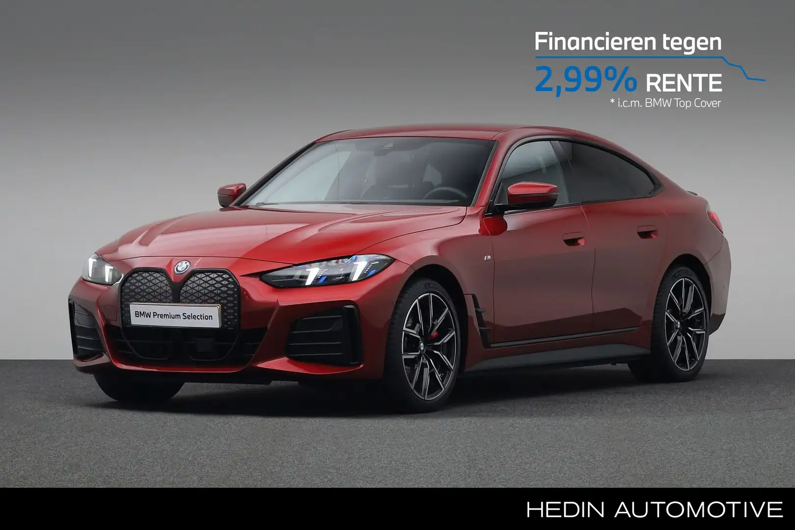 BMW i4 eDrive35 70 kWh M-Sport Edition | Harman Kardon | Red - 1