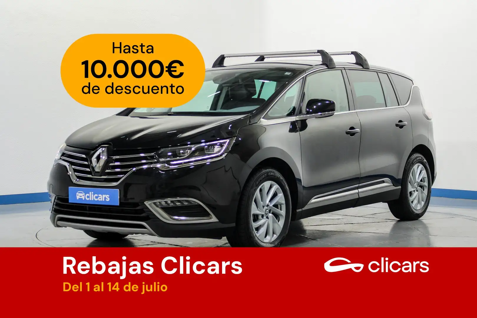 Renault Espace 1.6dCi TT Energy Zen EDC 118kW Negro - 1