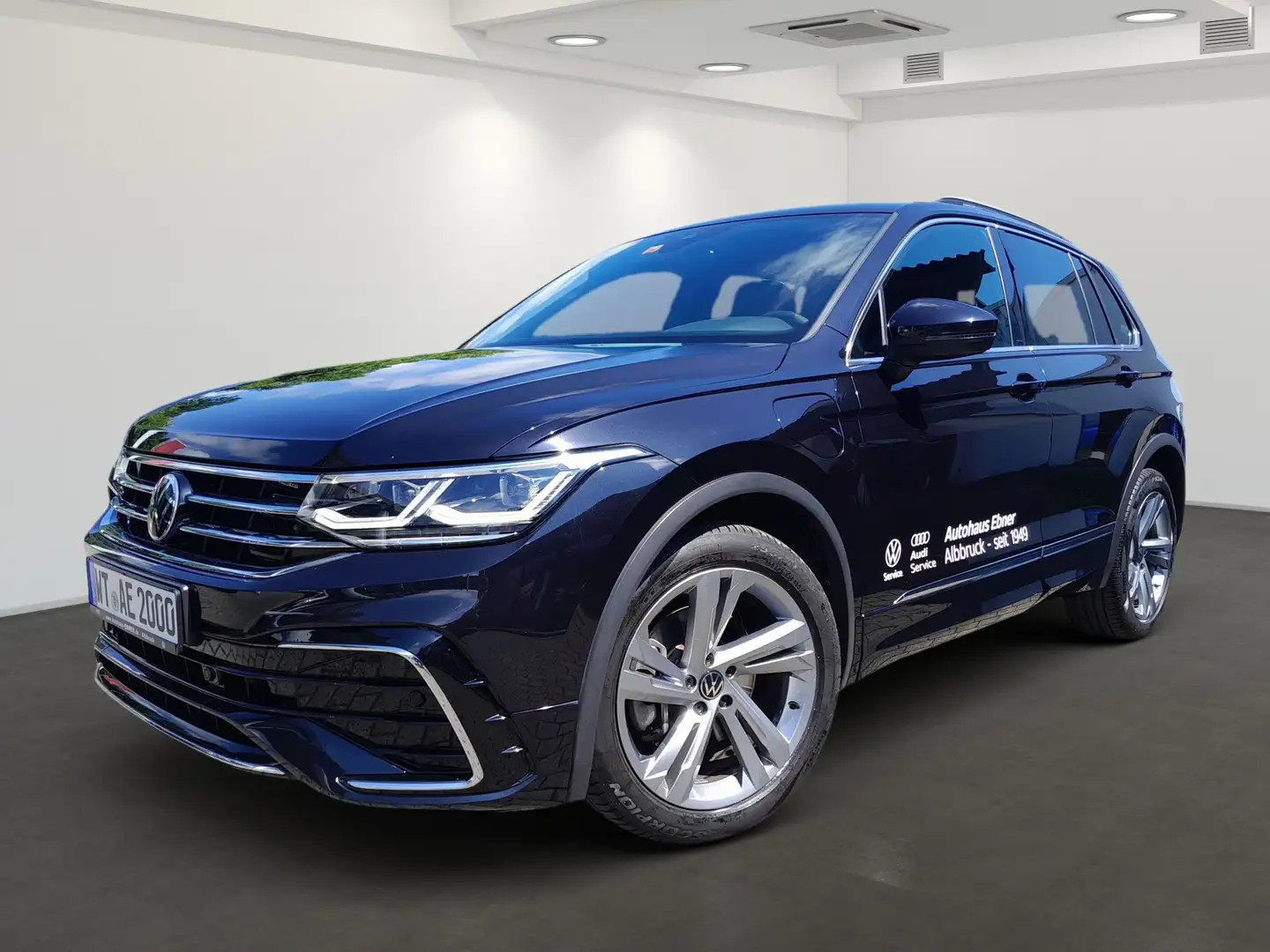 Volkswagen Tiguan R-LINE 245PS PHEV DSG AHK+KAMERA+MATRIX+NAVI+APP+1 Schwarz - 2