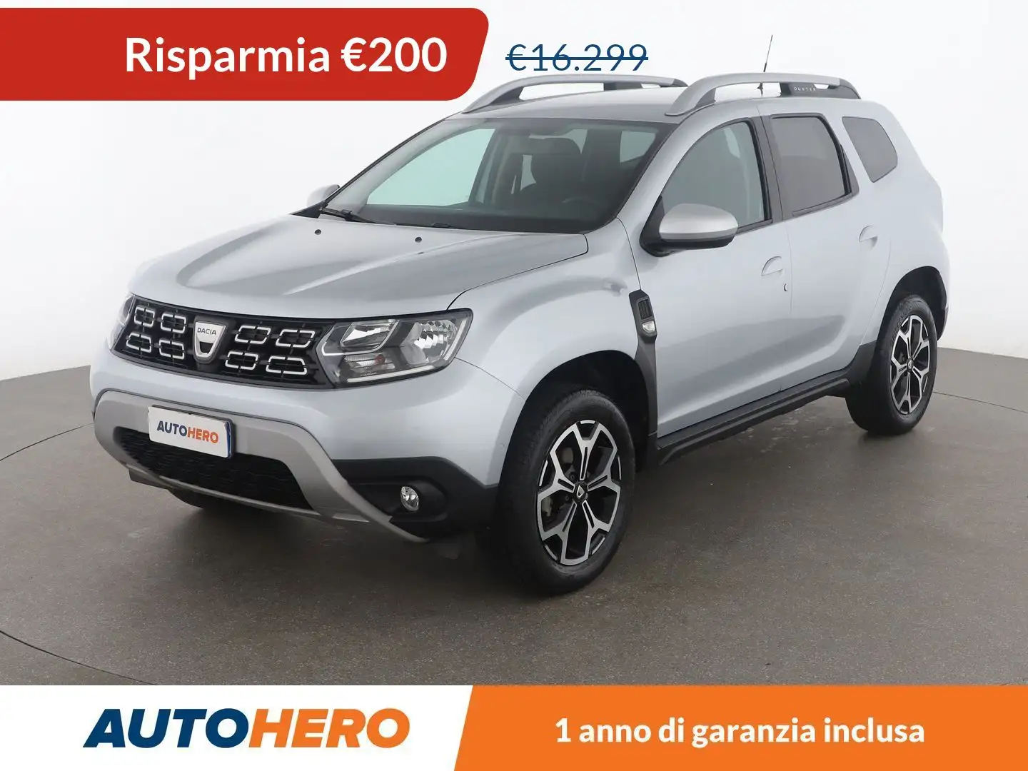 Dacia Duster 1.5 Blue dCi Prestige 115 CV Grigio - 1