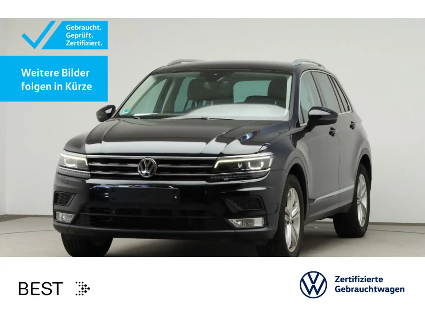 Volkswagen Tiguan 2.0 TSI SOUND Plus 4M*AID*Navi*AHK*Assist Schwarz - 1