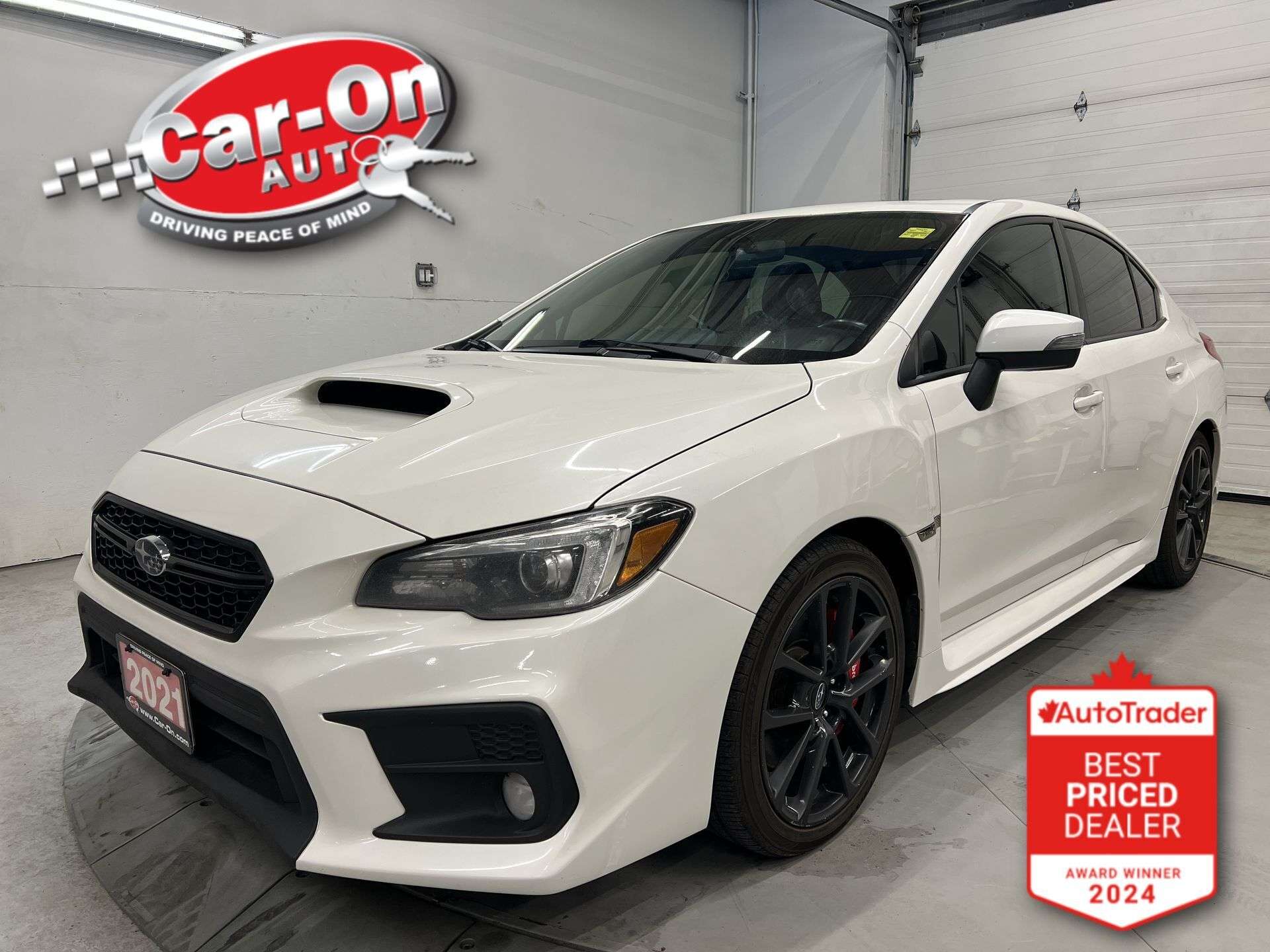 White 2021 Subaru WRX Sedan Manual