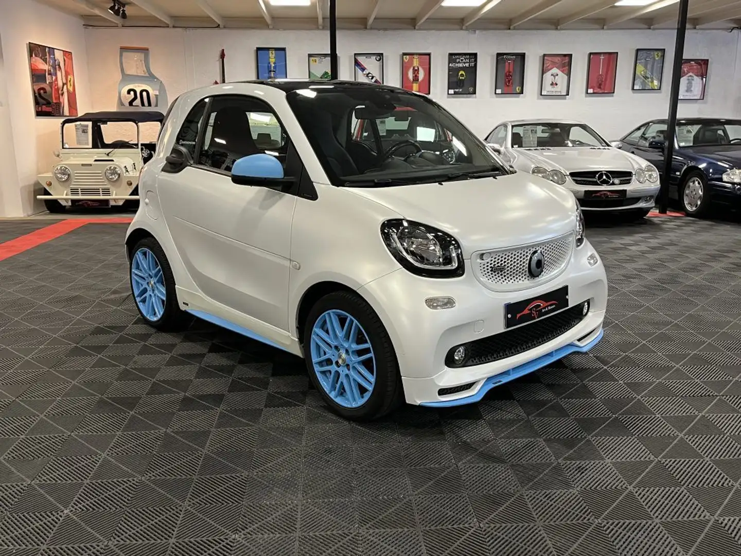 smart forTwo 109ch Brabus Coupé Xclusive Blanc - 1