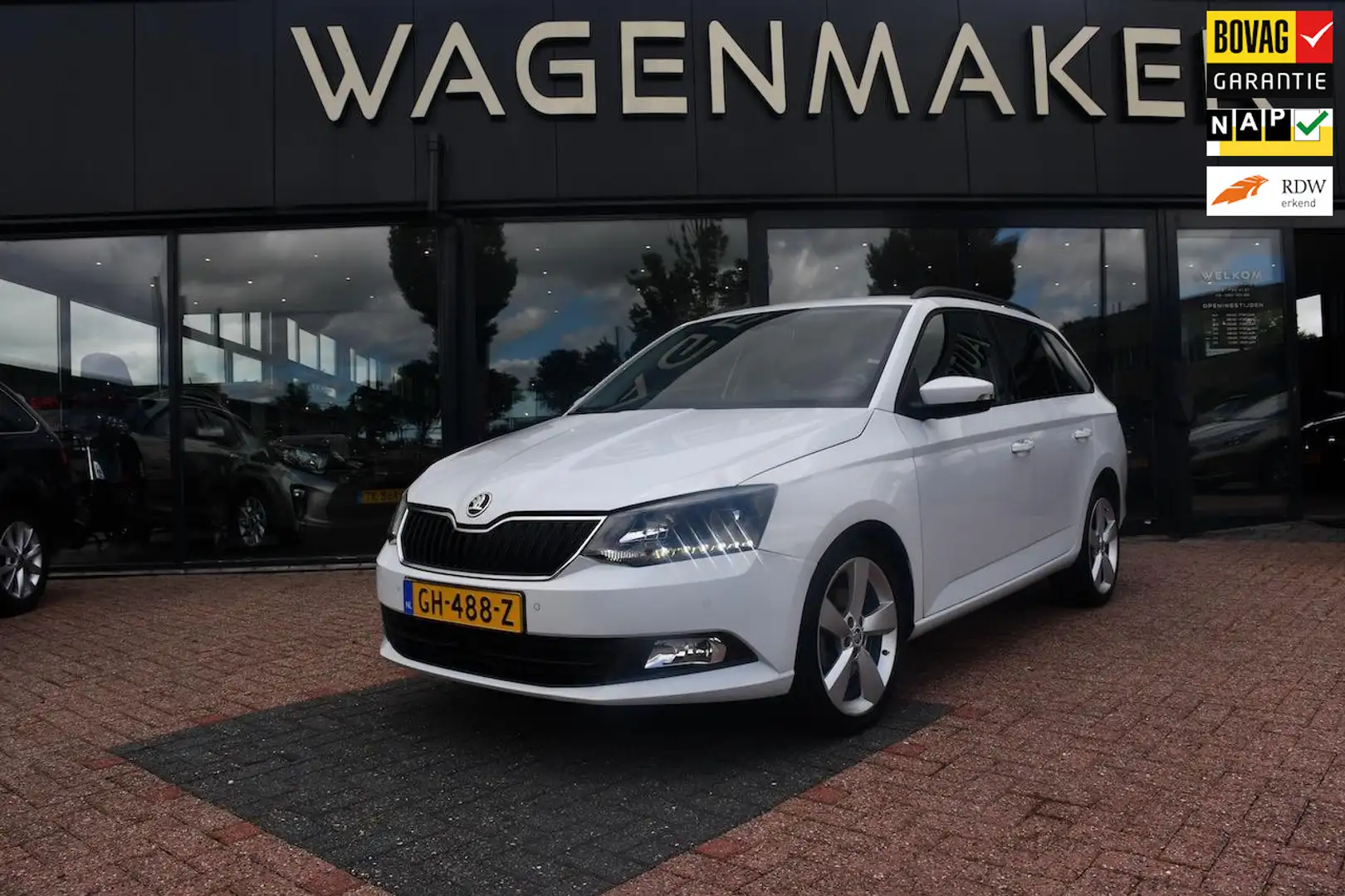 Skoda Fabia Combi 1.2 TSI First Ed Style AUT|Clima|DealerOH Wit - 1