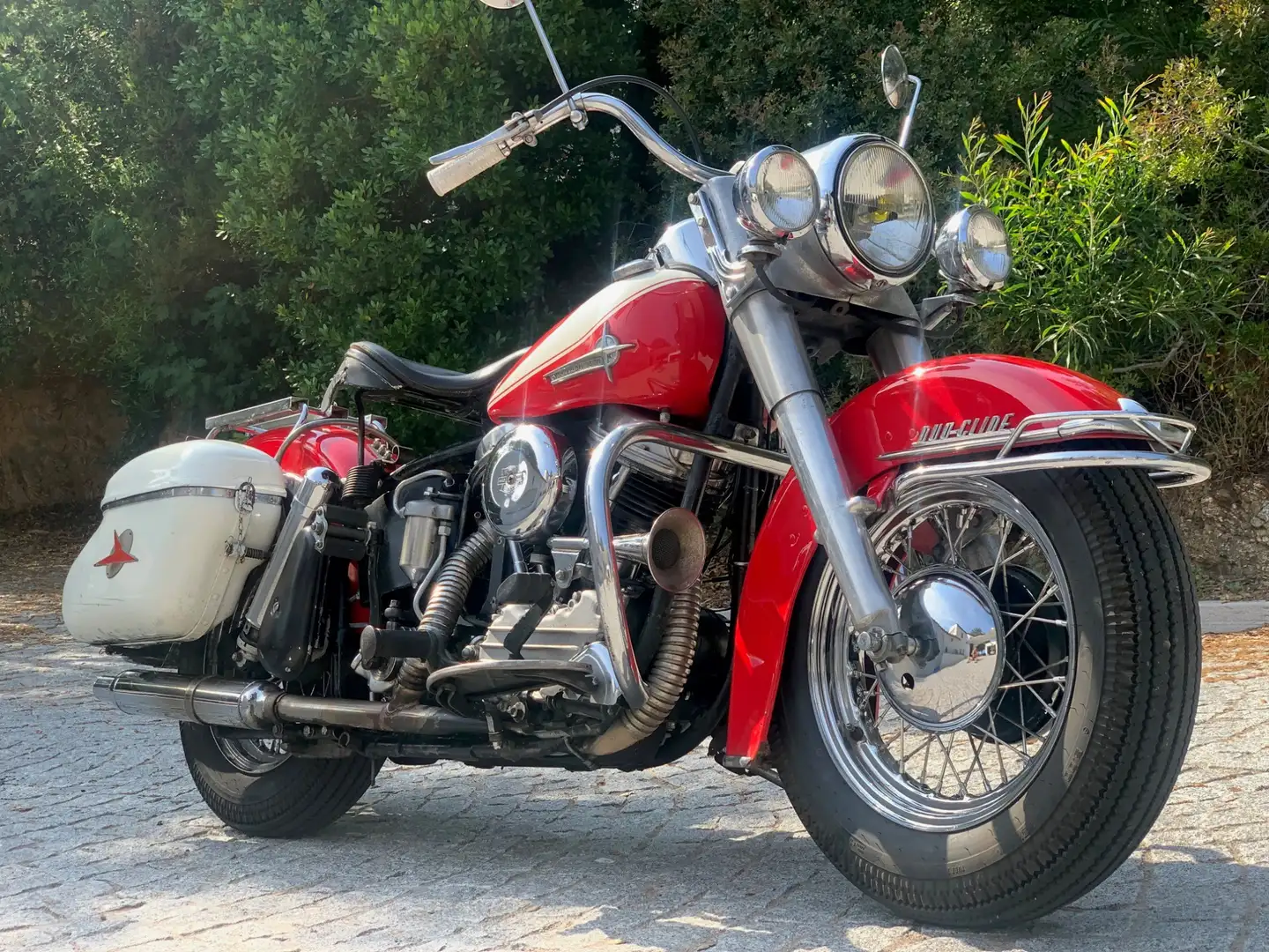 Harley-Davidson Panhead Rouge - 1