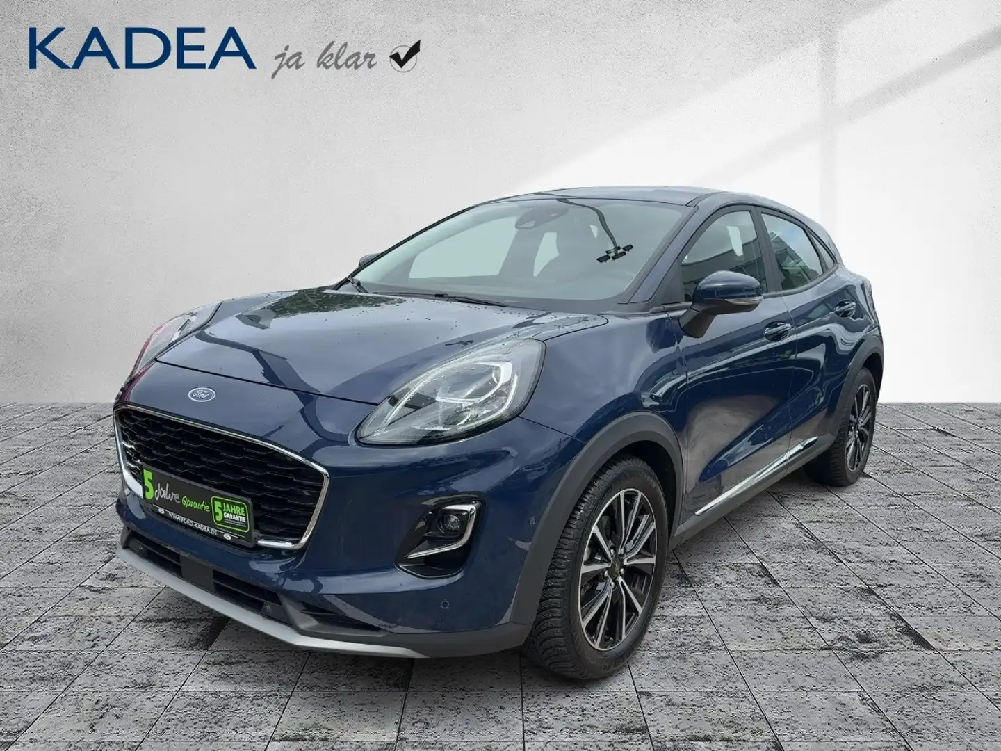 Ford Puma 1.0 EcoBoost Titanium ACC*B&O*TWA*KAMERA*NAV Blauw - 2