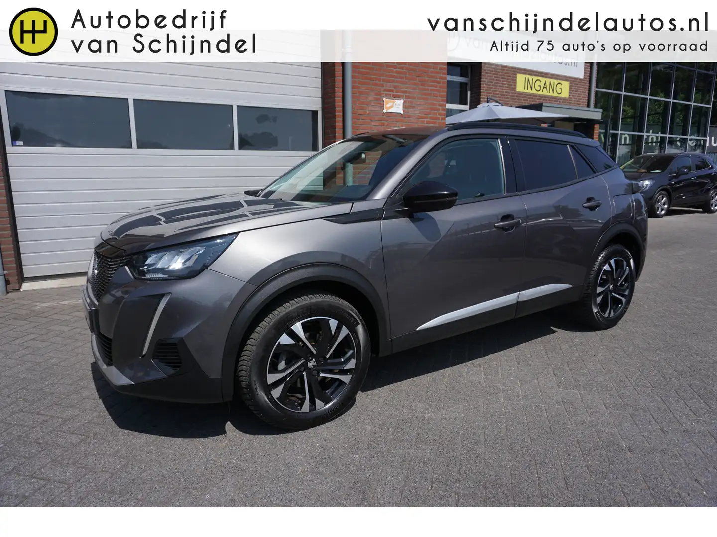 Peugeot 2008 1.2 PURETECH 131PK AUTOMAAT ALLURE PACK NAVIGATIE Gris - 1