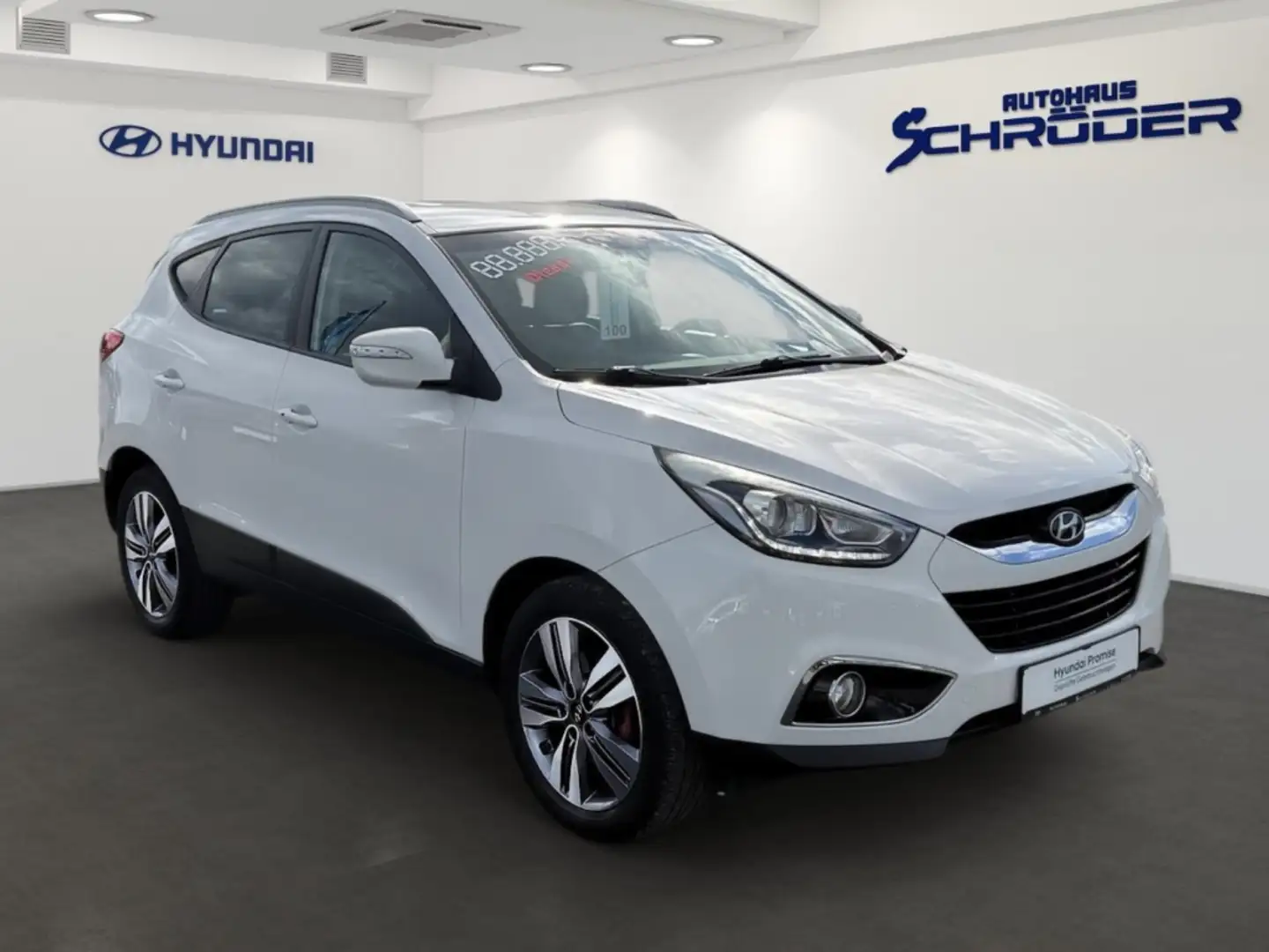 Hyundai iX35 1.7 CRDi FIFA WM Gold Navi Kamera Teilleder Tempom Blanc - 2