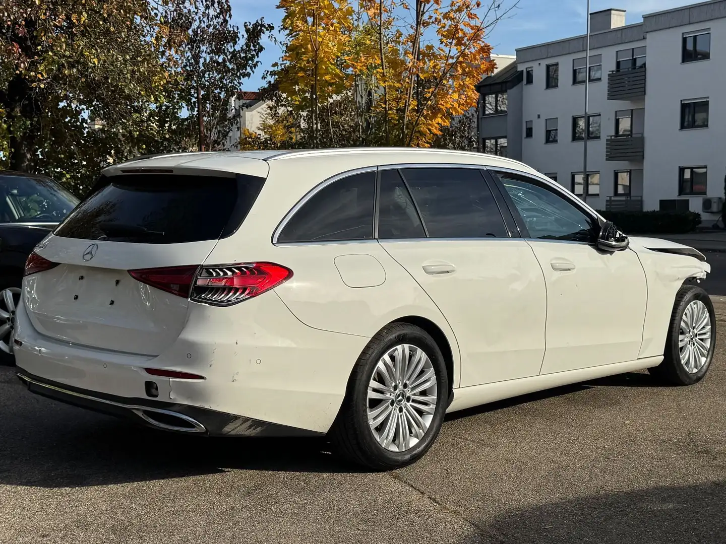 Mercedes-Benz C 200 T d ACC LED Kamera Parkpilot Weiß - 2