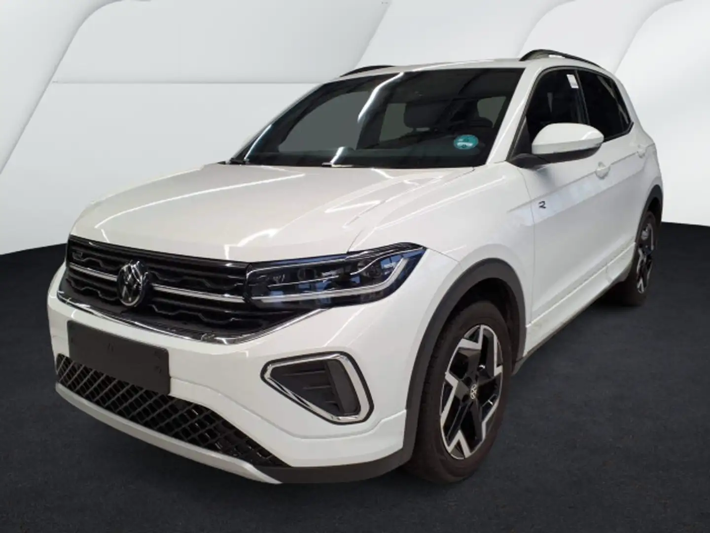 Volkswagen T-Cross 1.5 TSI DSG R-LINE AHK KAMERA IQ.DRIVE N Weiß - 2