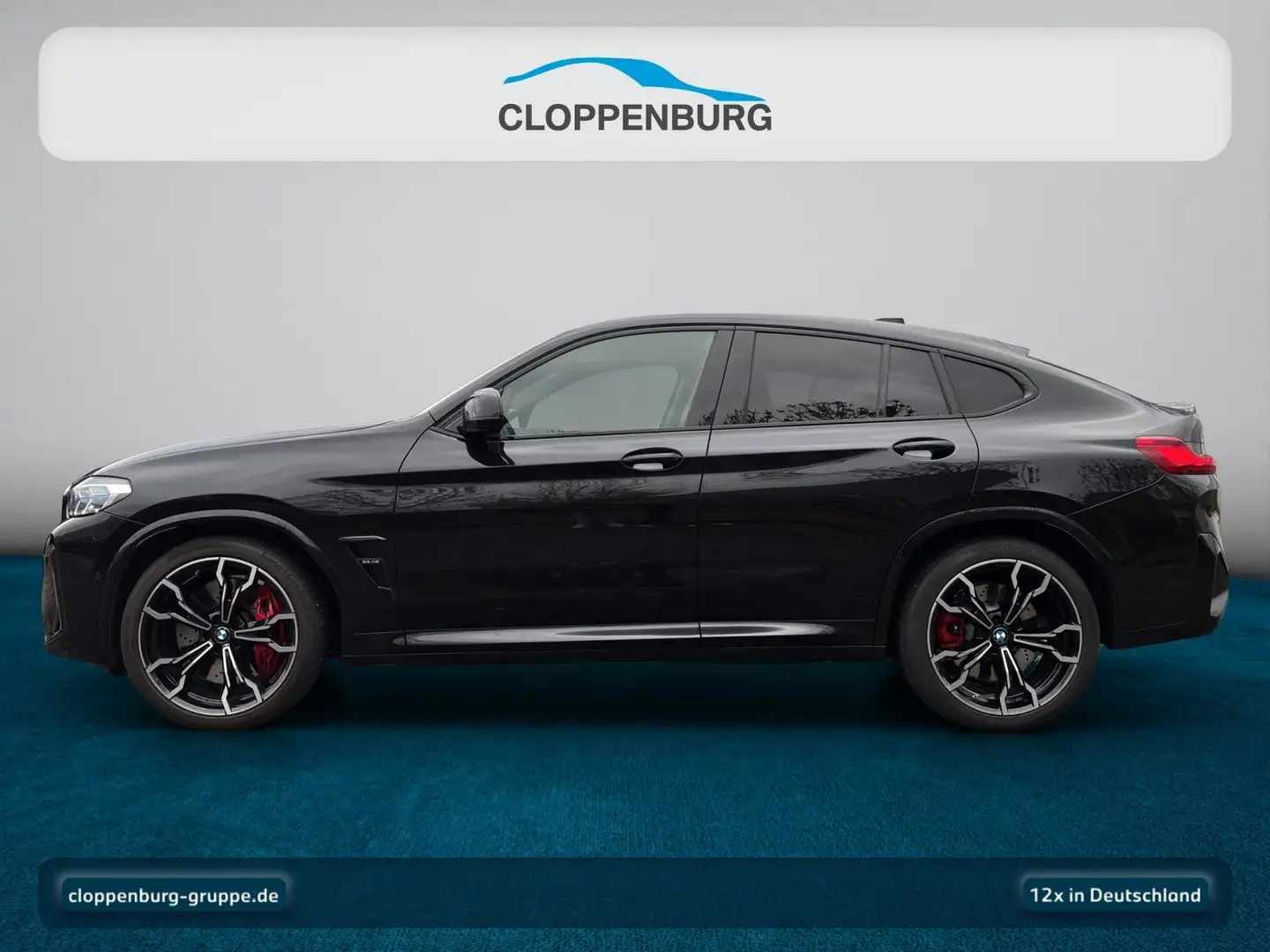 BMW X4 M Head-Up+Navi+360°+Laser+ACC+SiKlima+SHZ+LED Schwarz - 2