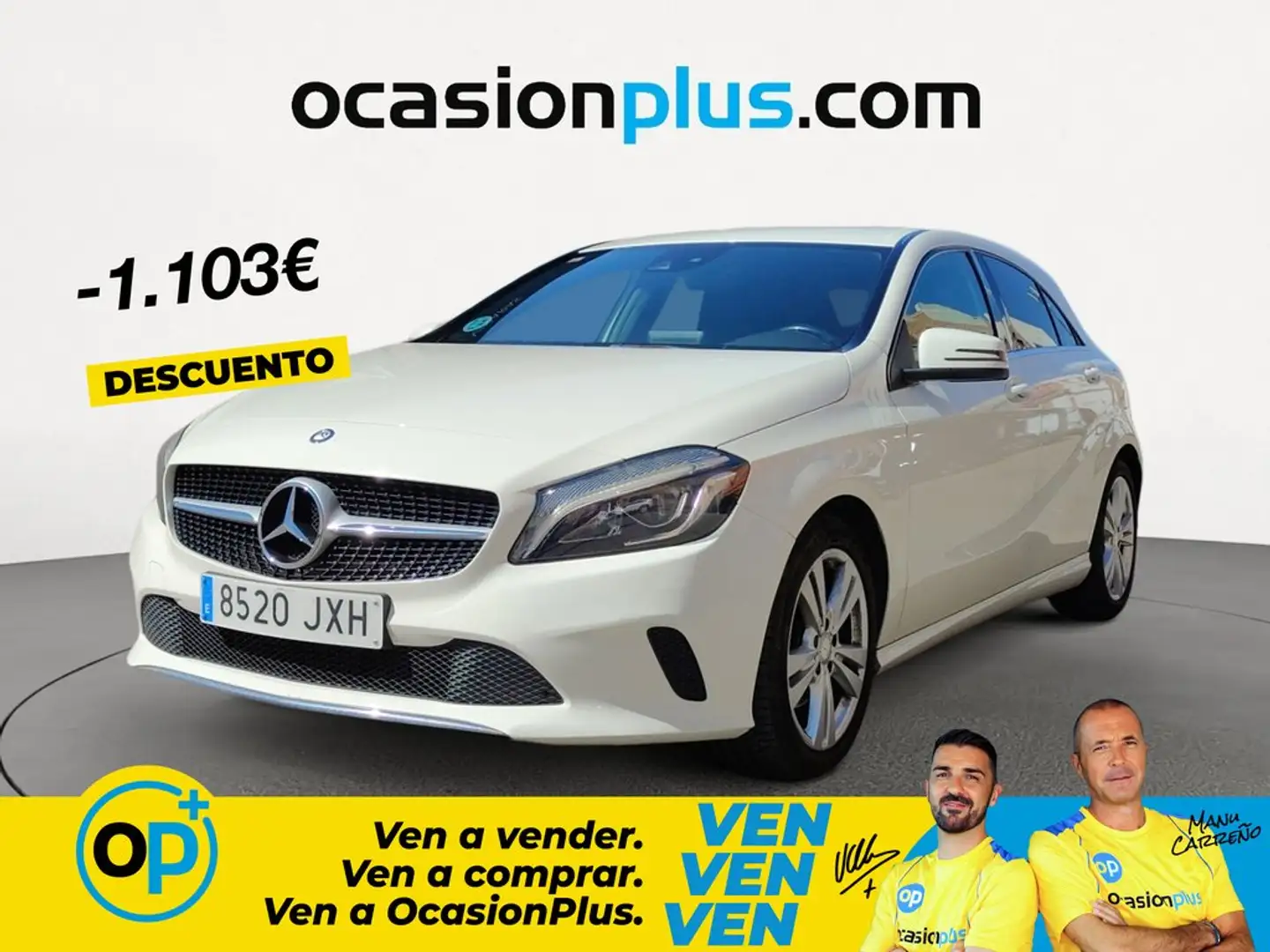 Mercedes-Benz A 200 200d Blanco - 1