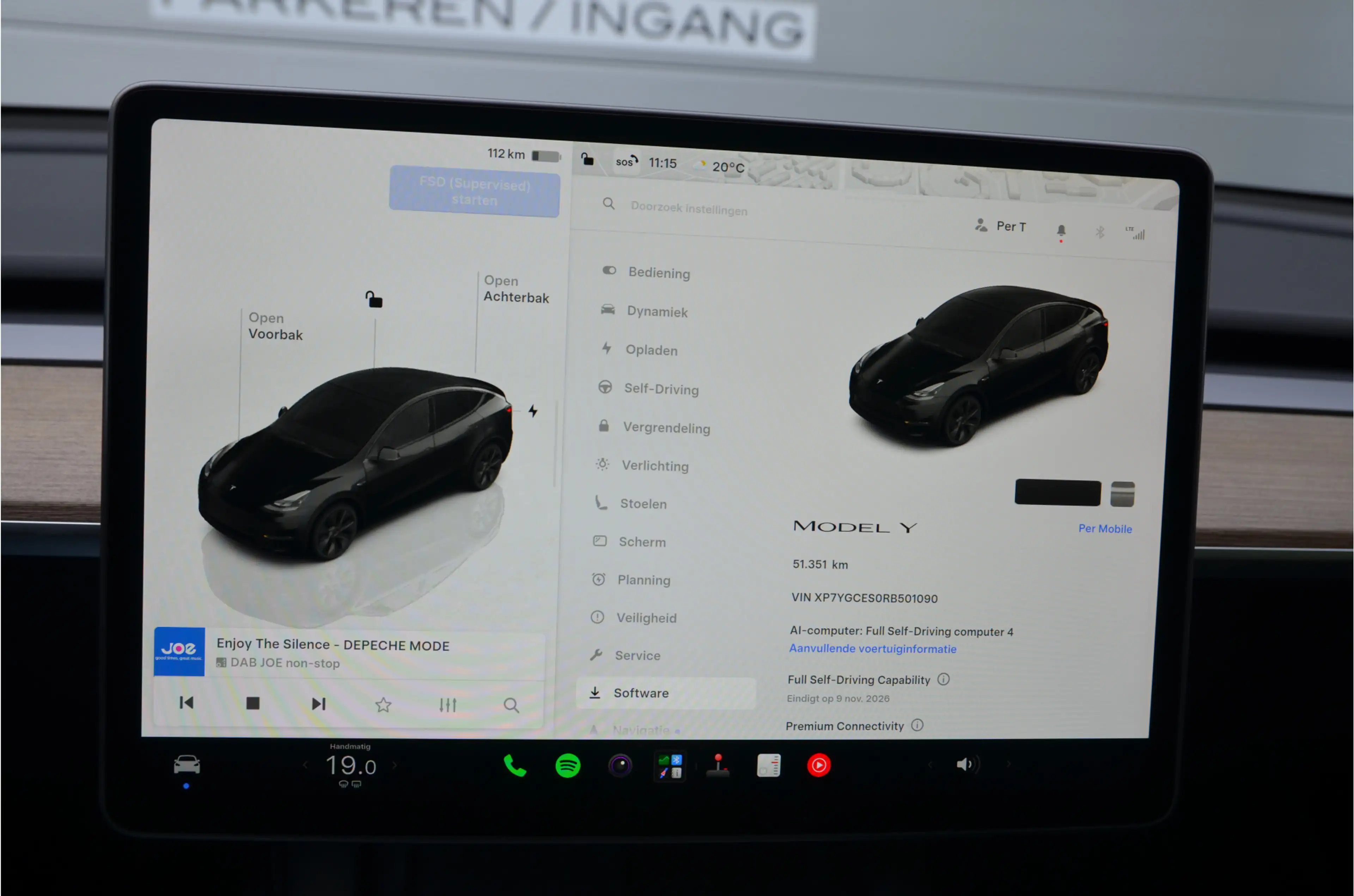 Tesla Model Y RWD 58 kWh AutoPilot4.0 Ryzen, FSD 99,- p/mnd — photo 21