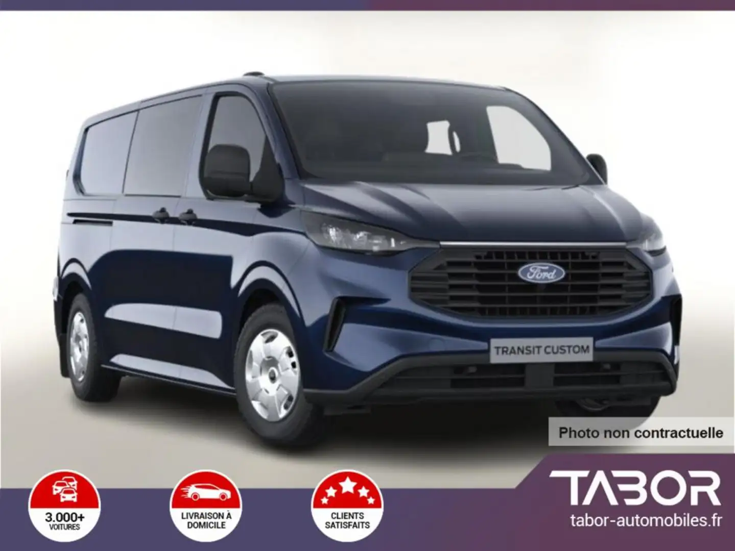 Ford Transit Custom DCiV TDCi 170 Aut Trend 320 Bleu - 1