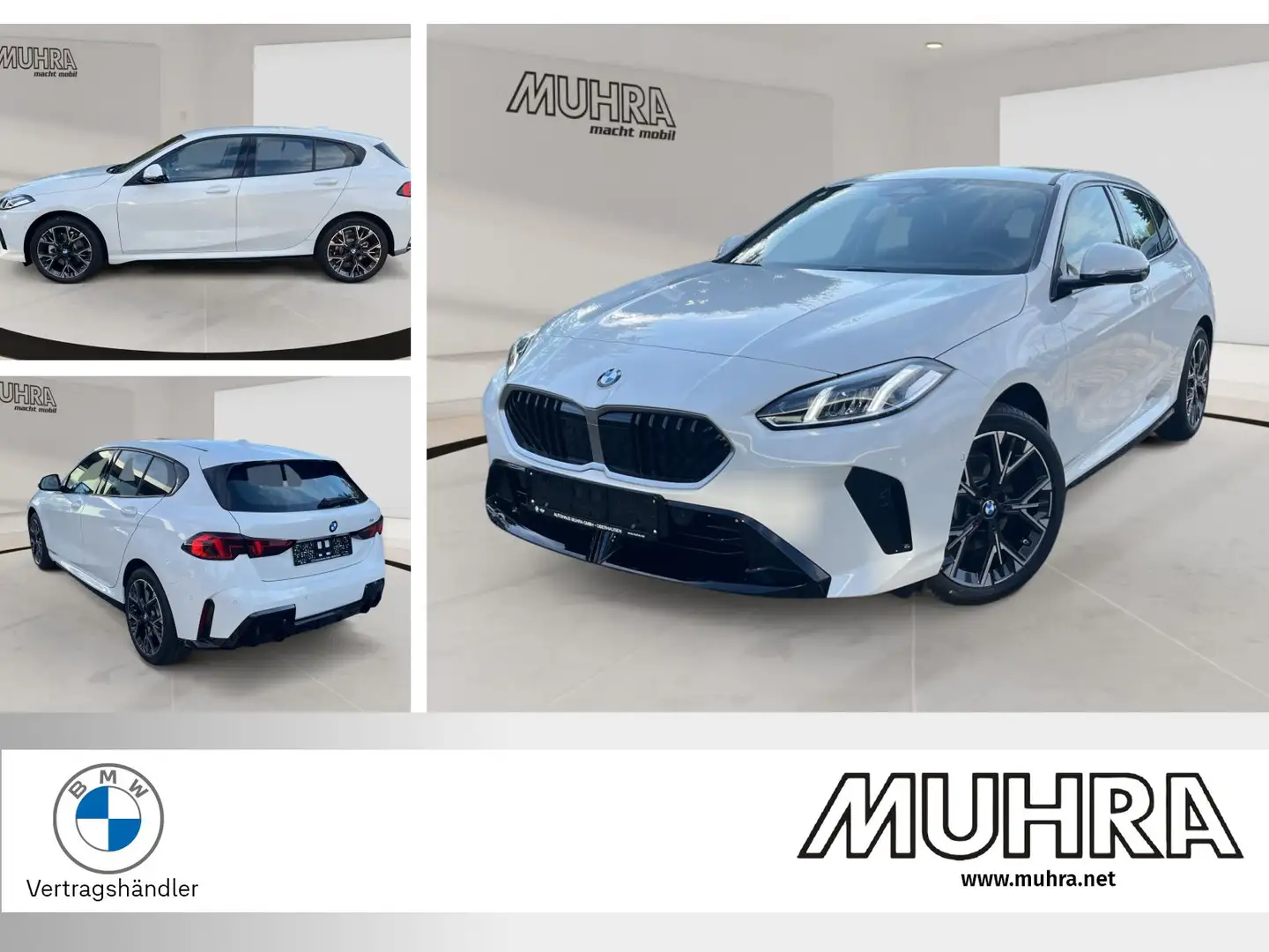 BMW 116 i M Sport Exterieur Sitzheizung Driving Assistant Blanc - 1