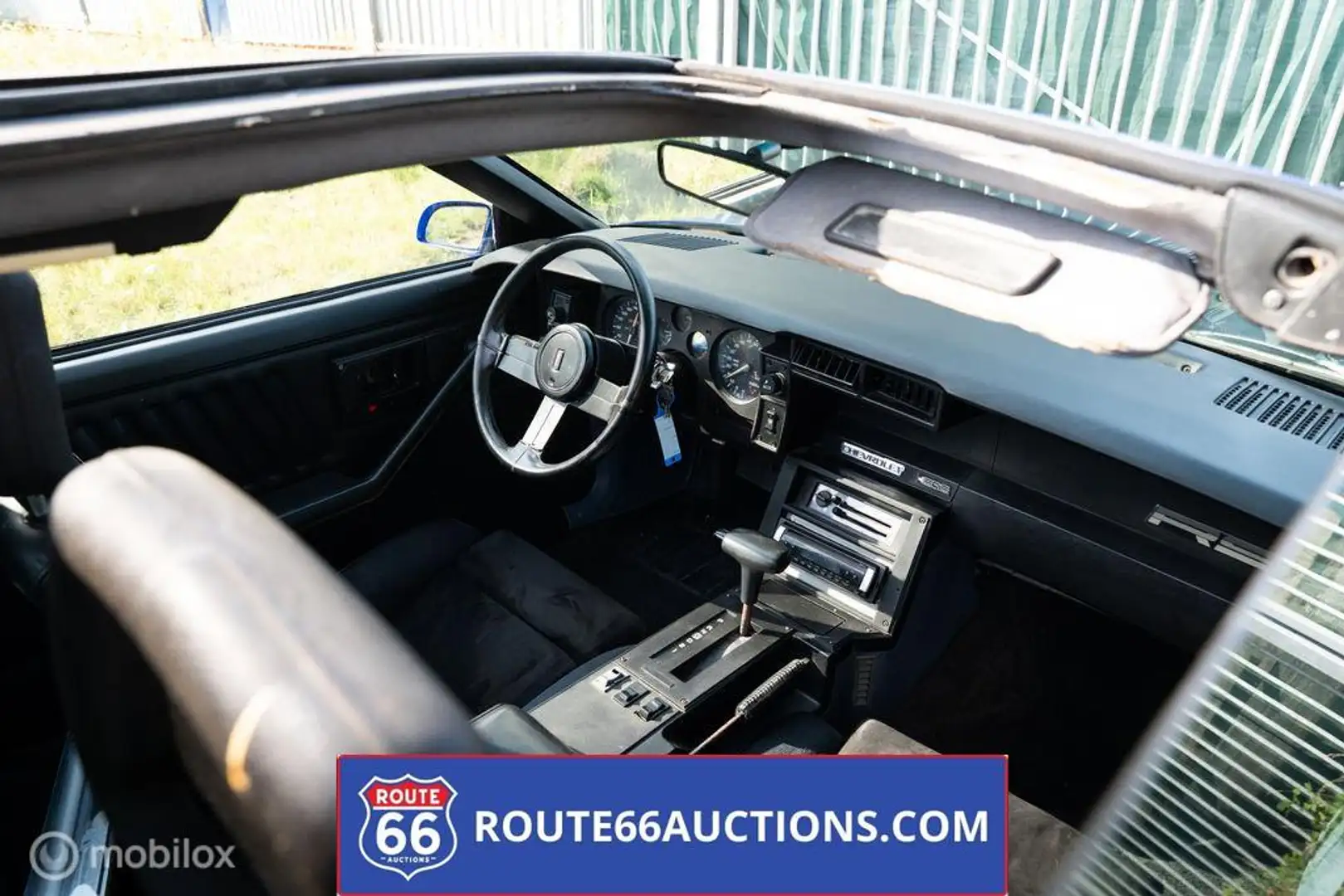 Chevrolet Camaro 5.0 Z28 E Targa | 1984 | Route 66 Auctions Zwart - 2