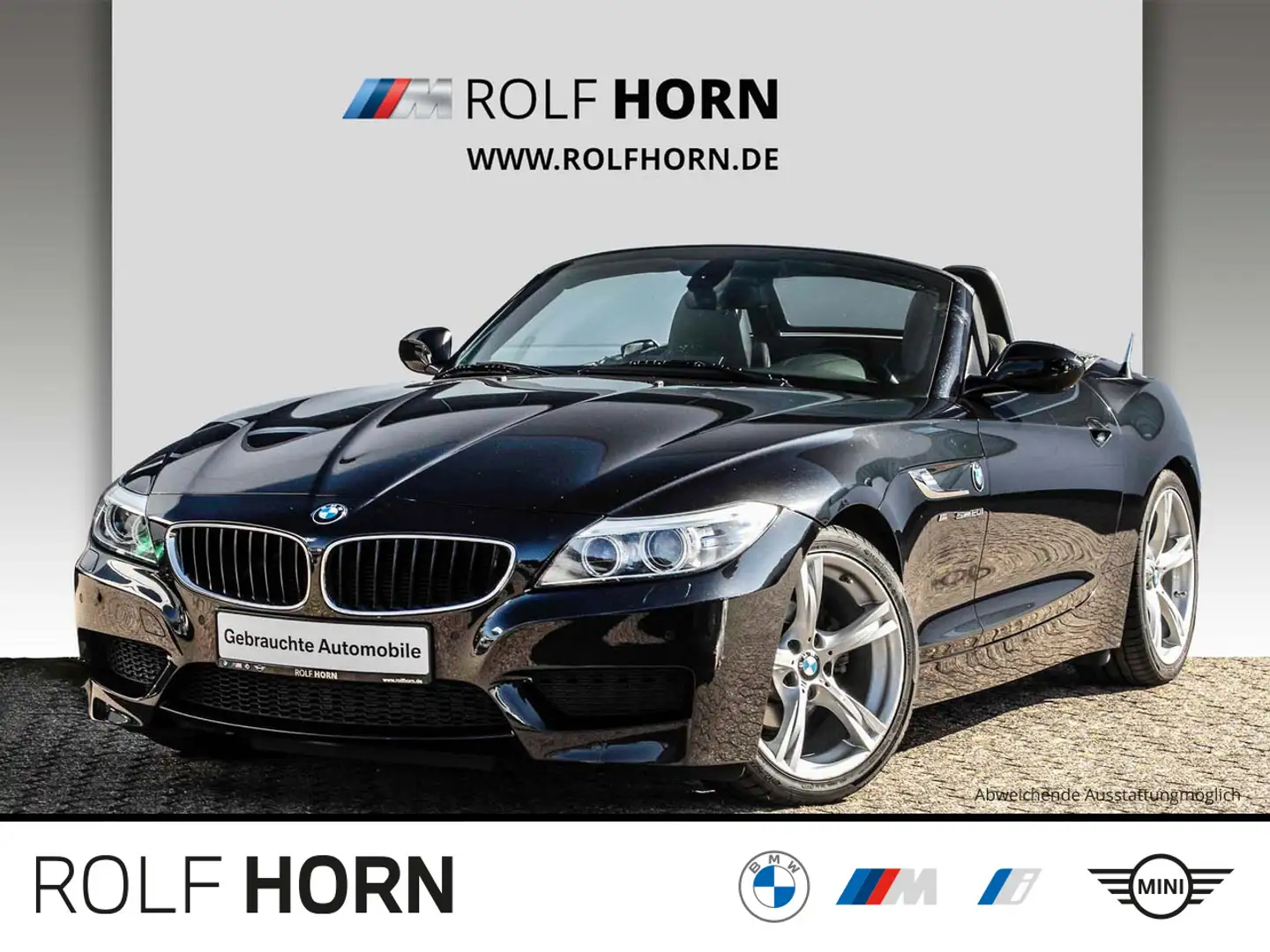 BMW Z4 sDrive20i Cabrio M Sportpaket Navi Prof. HIFI Zwart - 1